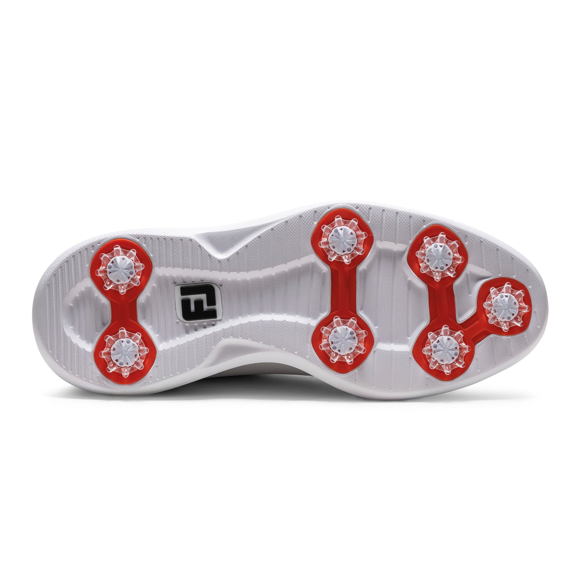 FootJoy Traditions Camo Blucher Golf Shoes - White, Black & Red