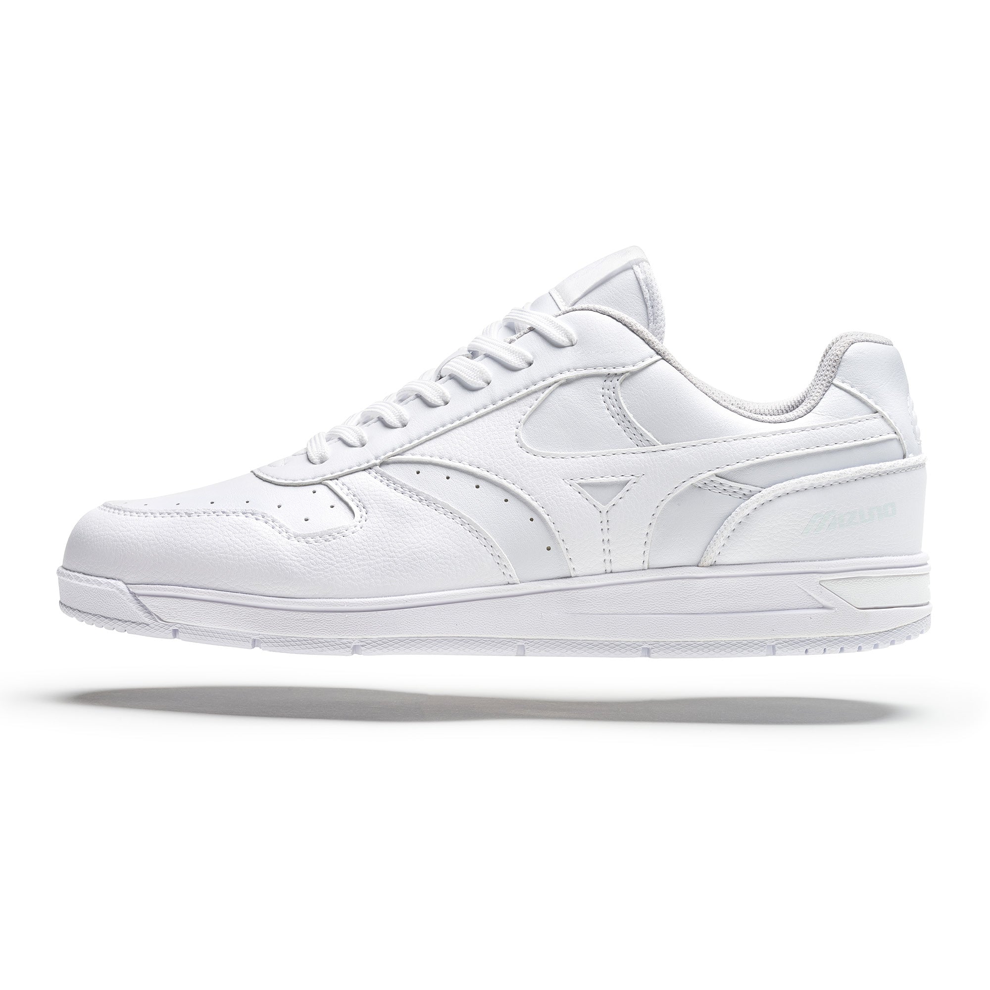 Mizuno City Wind GS Spikeless Golf Shoes - White, White & White