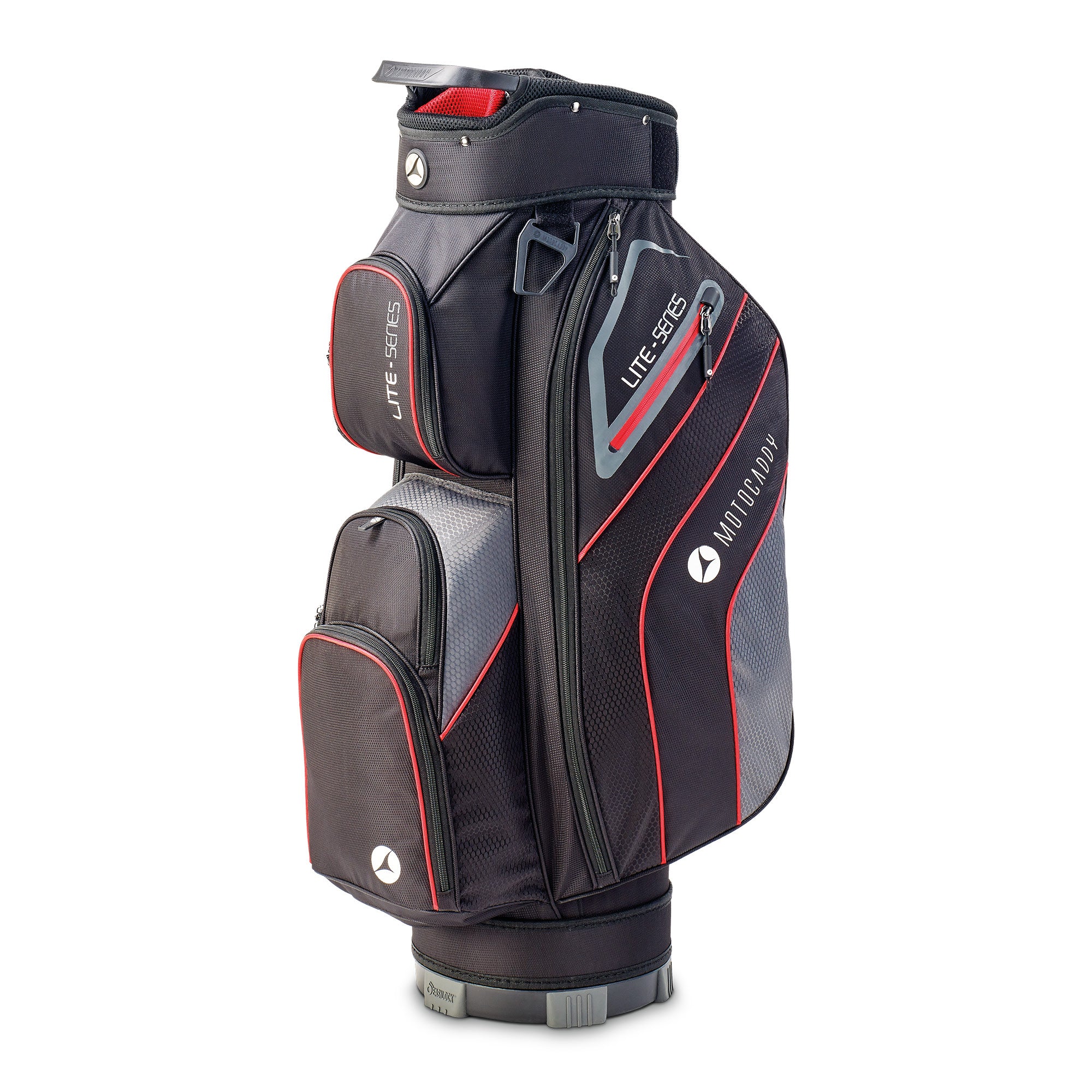 Motocaddy Lite Series Golf Cart Bag - Black & Red