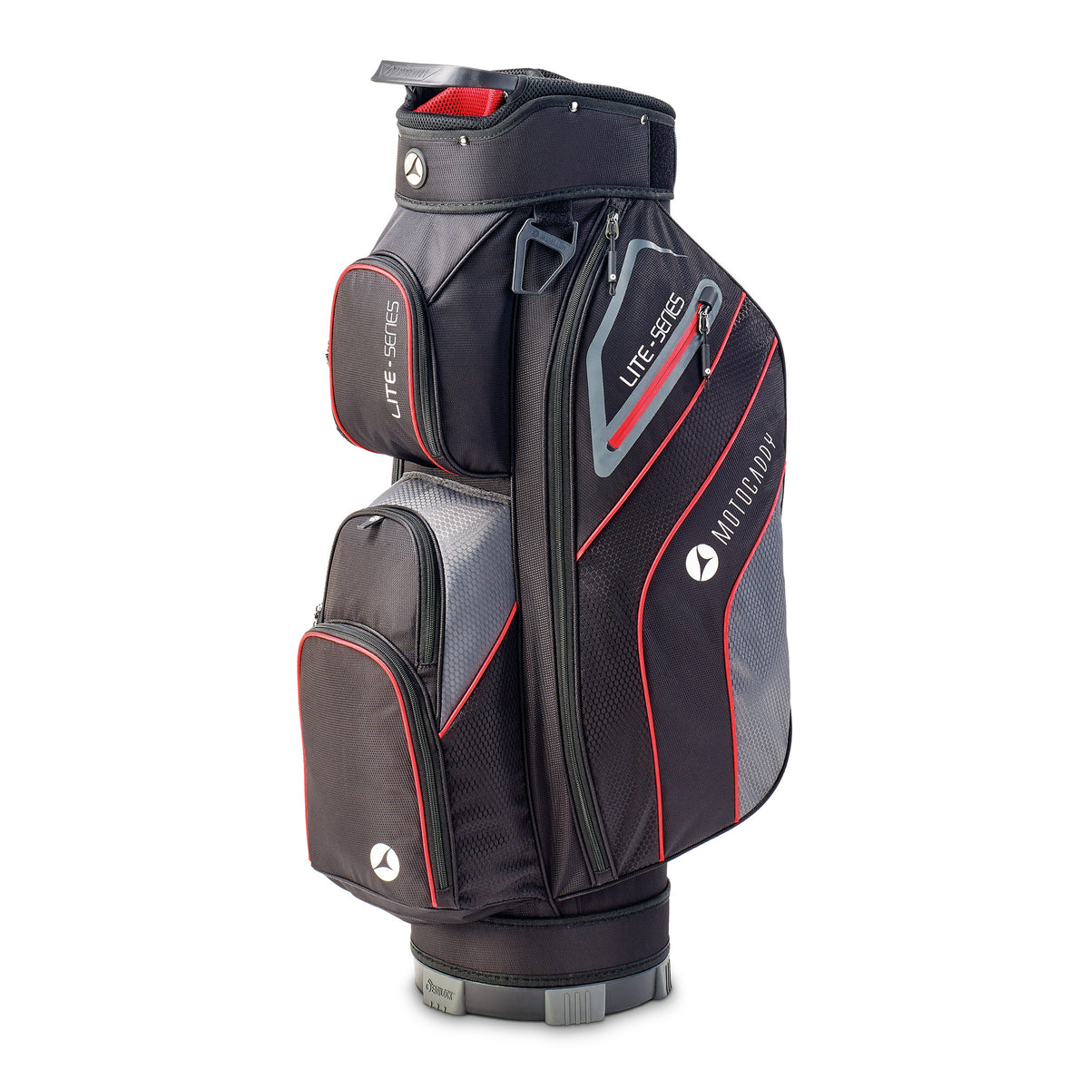 Motocaddy Lite Series Golf Cart Bag - Black & Red