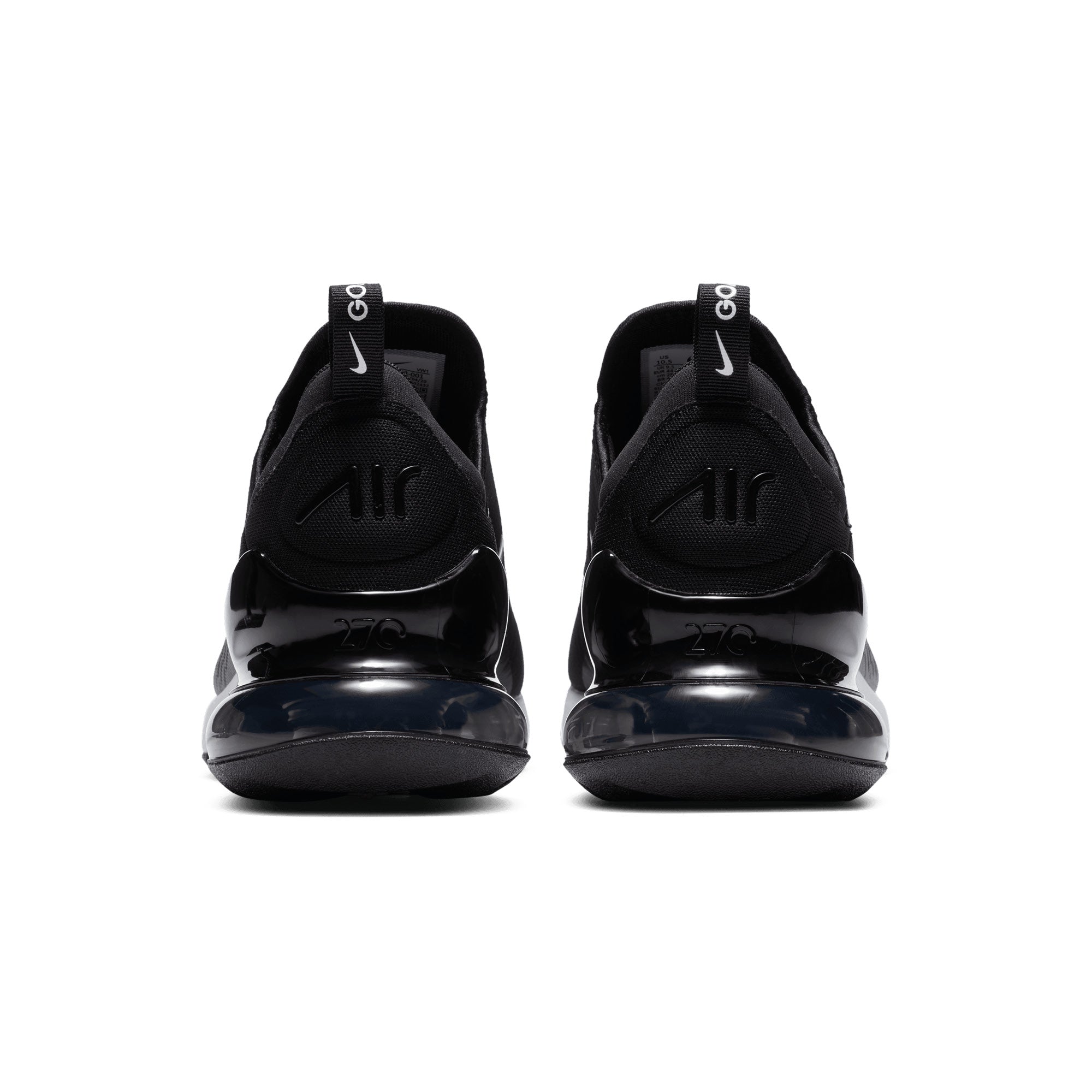 Nike Air Max 270 G Golf Shoe - Black, Hot Punch & White