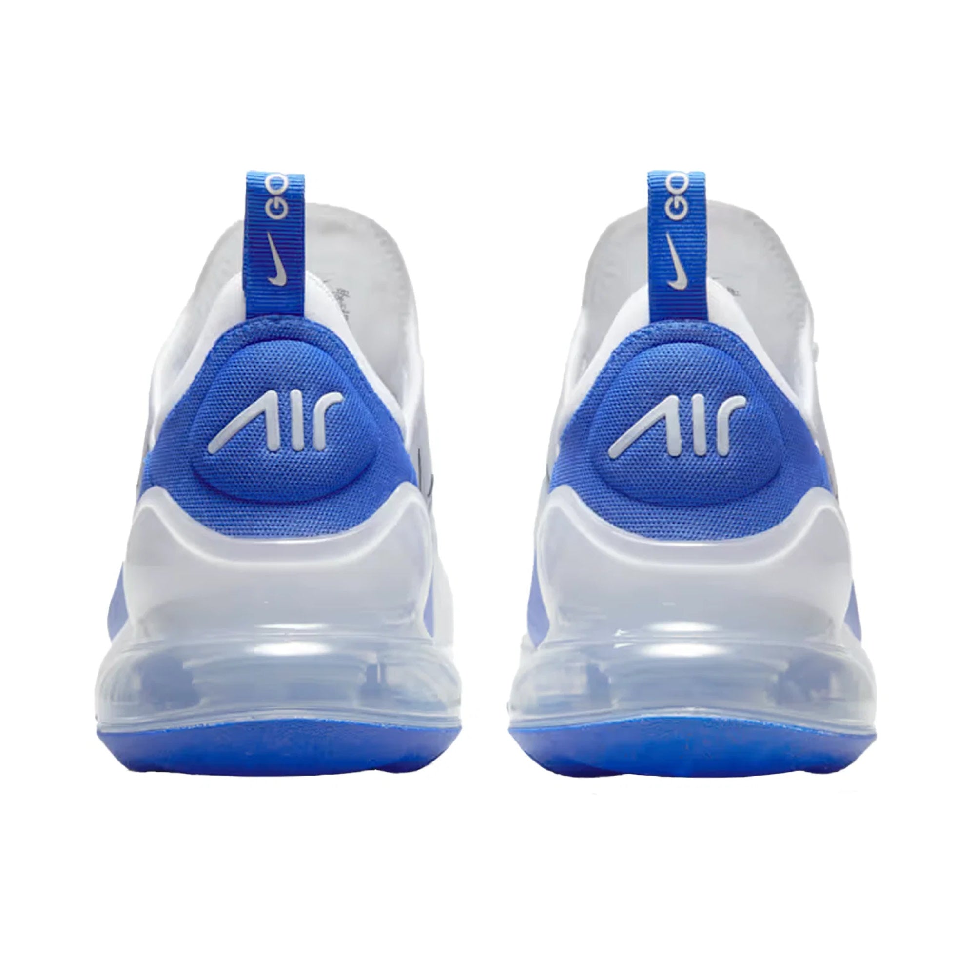 Nike Air Max 270 G Golf Shoes - White, Black & Racer Blue