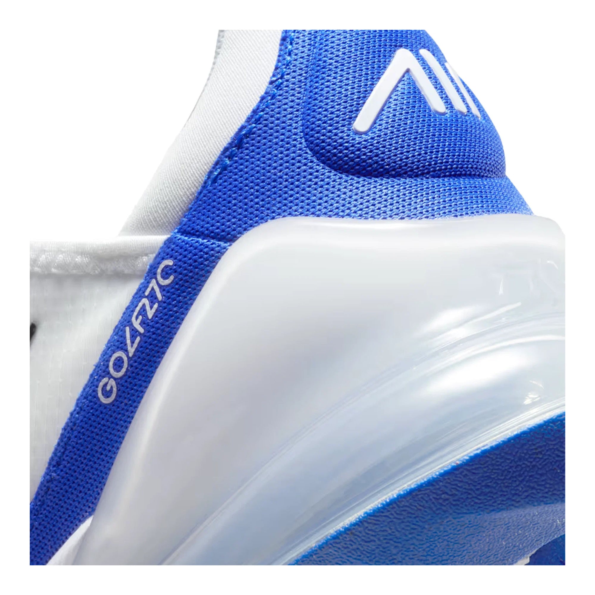 Nike Air Max 270 G Golf Shoes - White, Black & Racer Blue