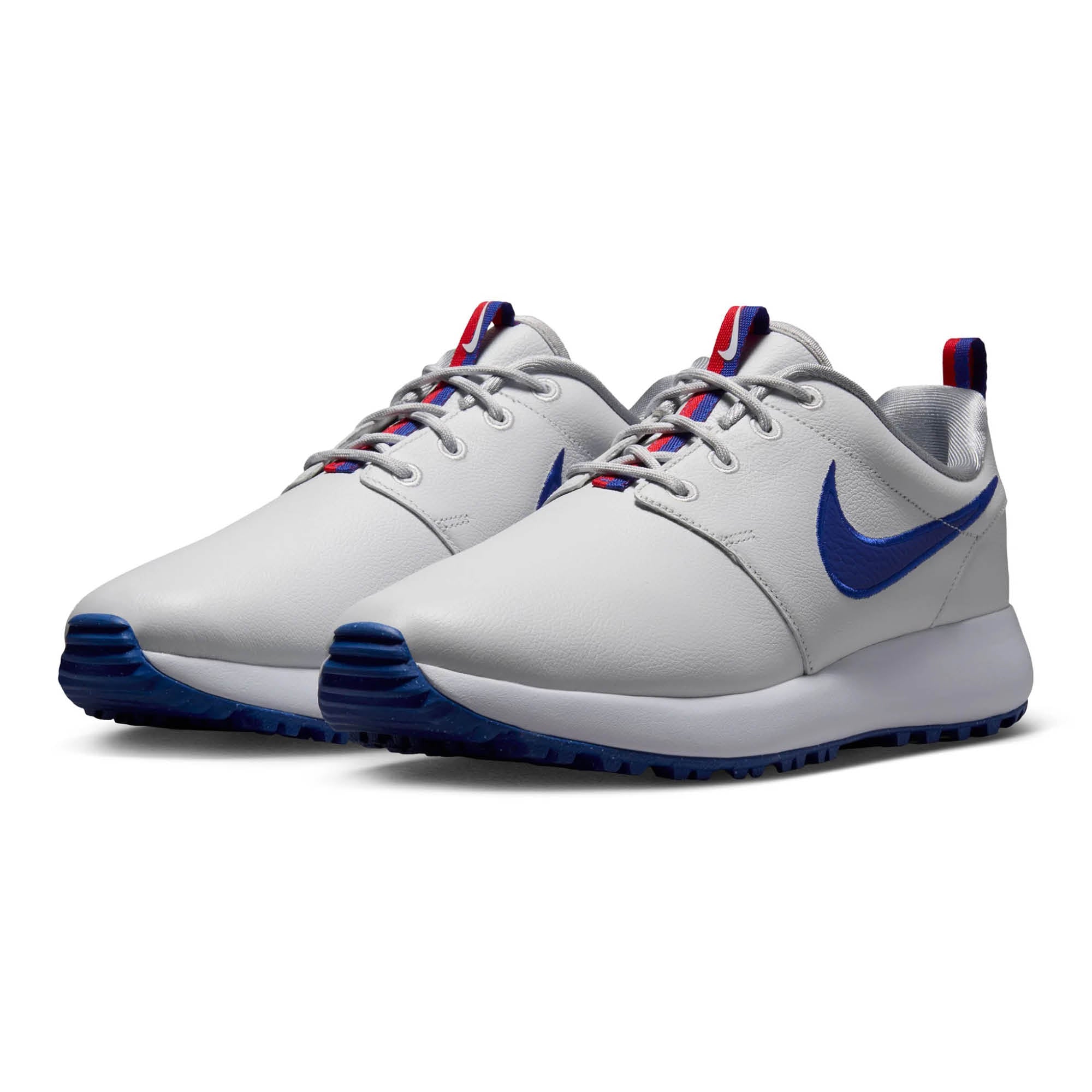 Nike Air Max Roshe G Premium Golf Shoes - Off White, Old Royal & White