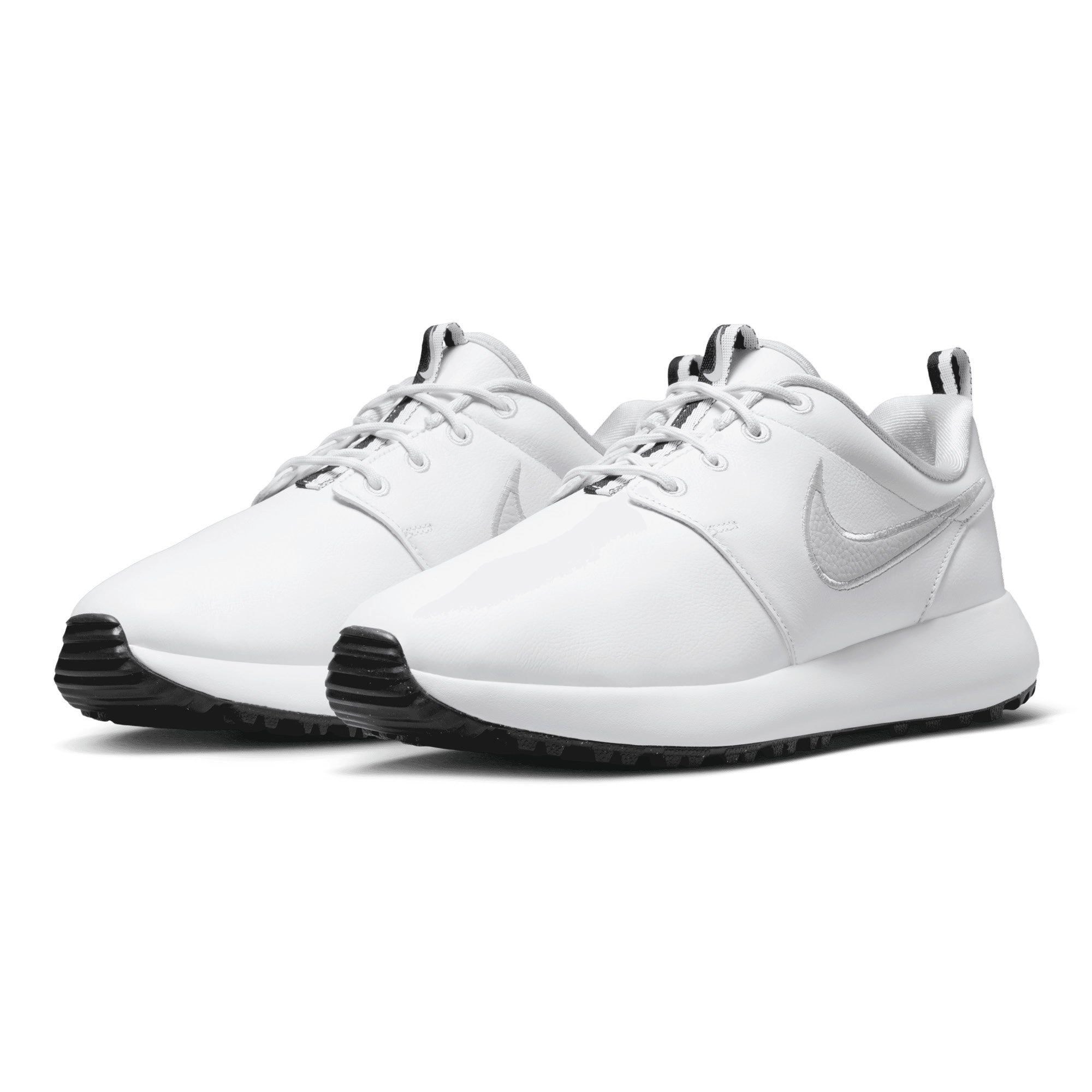 Nike Air Max Roshe G Premium Golf Shoe - White, White & Black