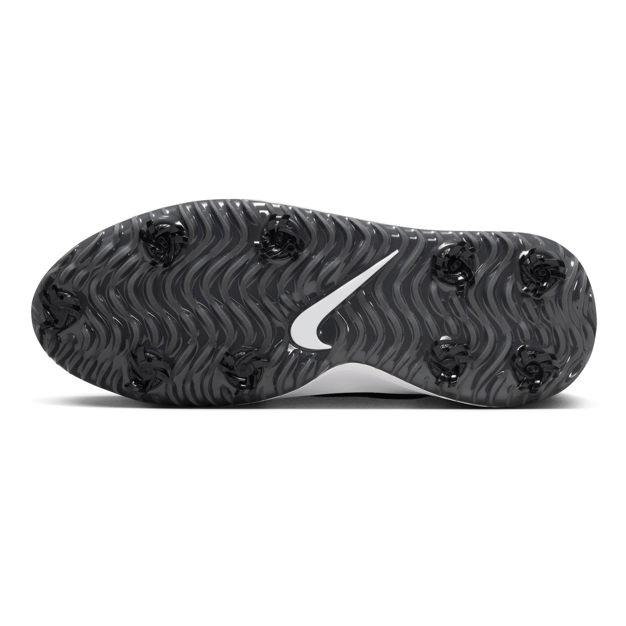 Nike Victory Pro 4 Golf Shoes - Black, White & Iron grey