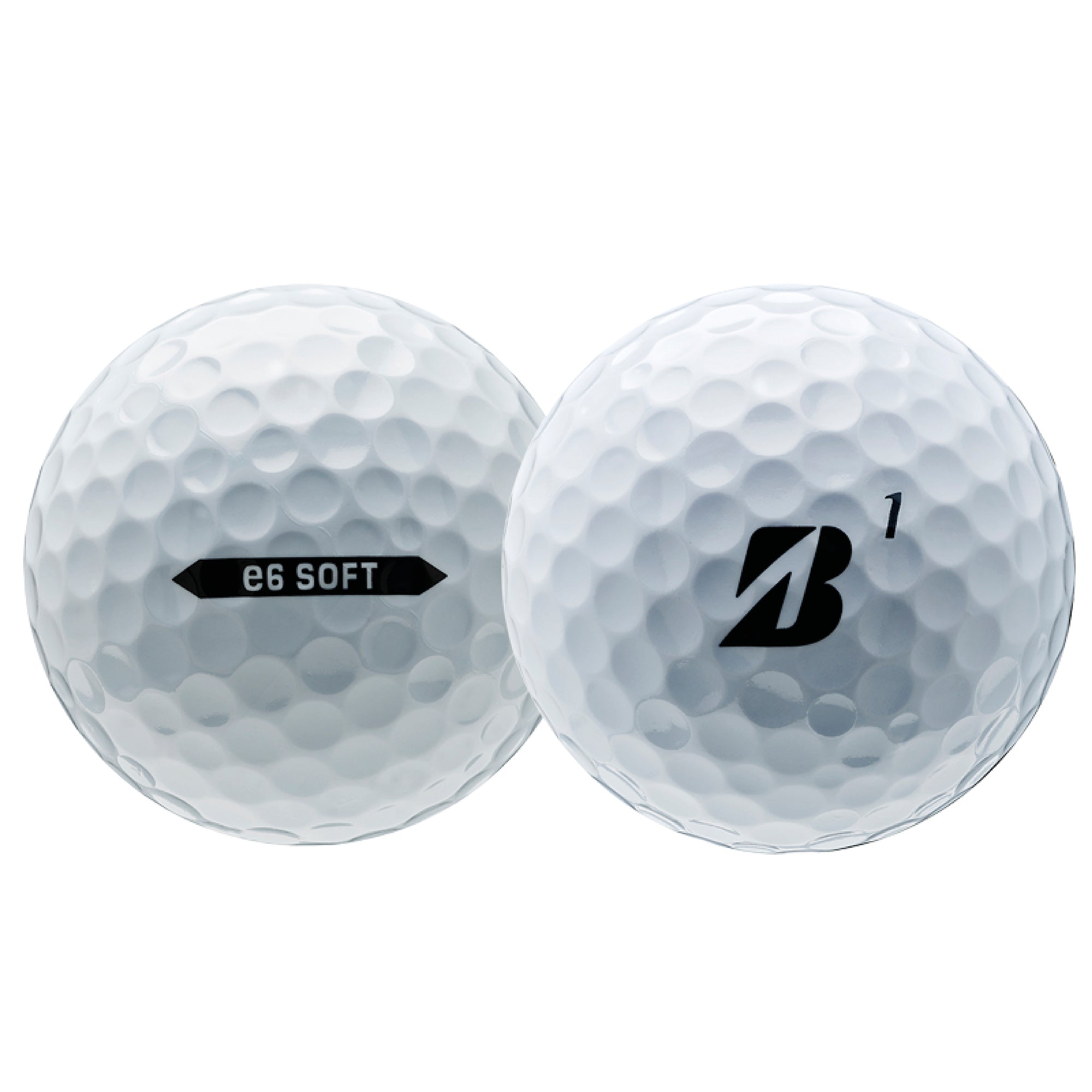 Bridgestone E6 Soft Golf Balls - White
