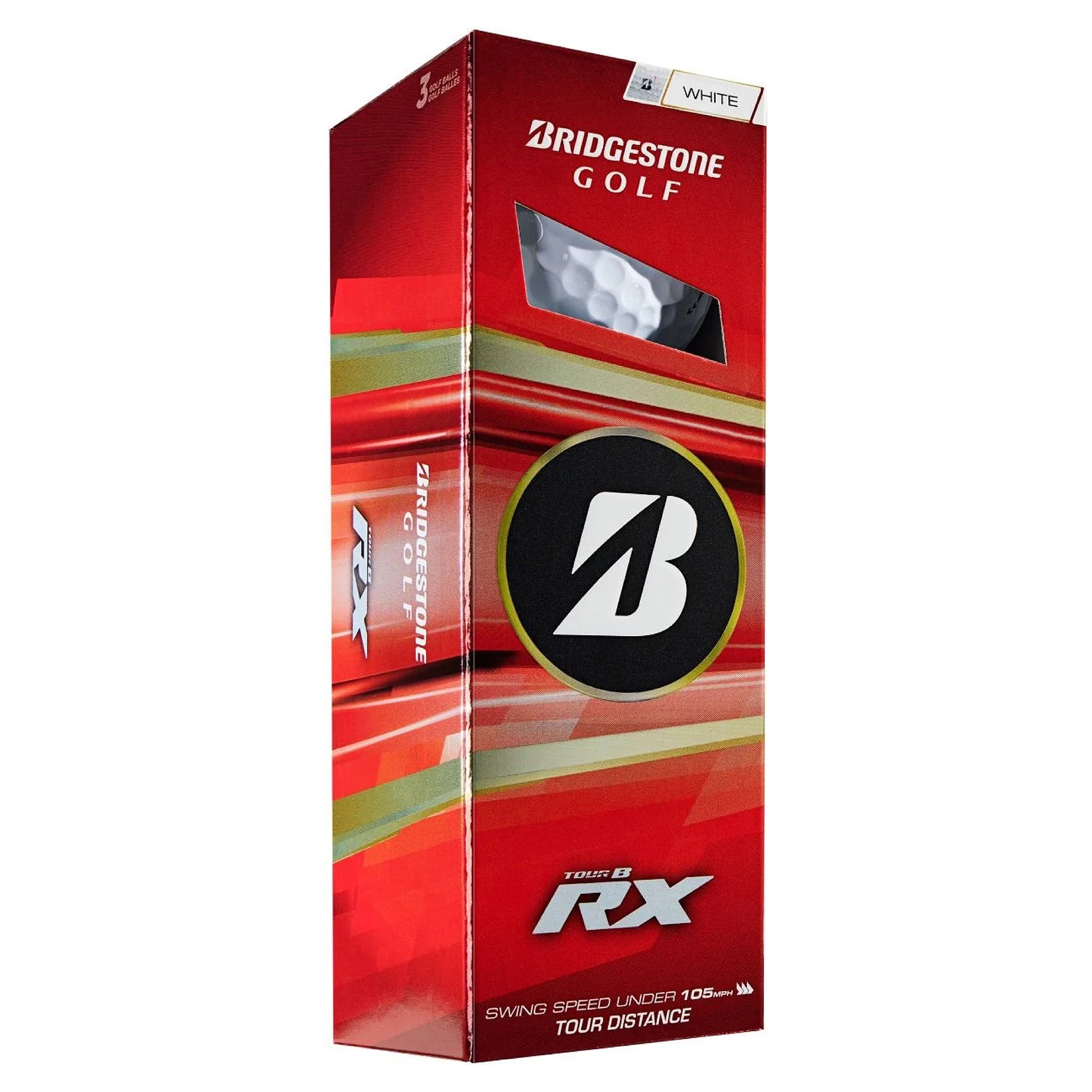 Bridgestone Tour B RX Golf Balls - White