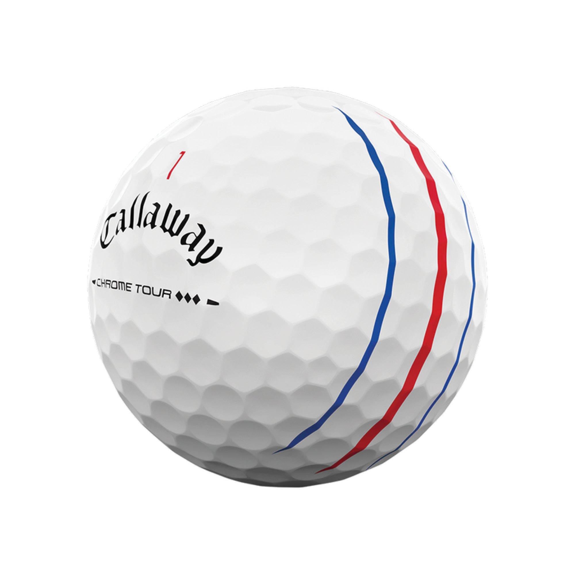 Callaway Chrome Tour Triple Diamond Triple Track Golf Balls - White