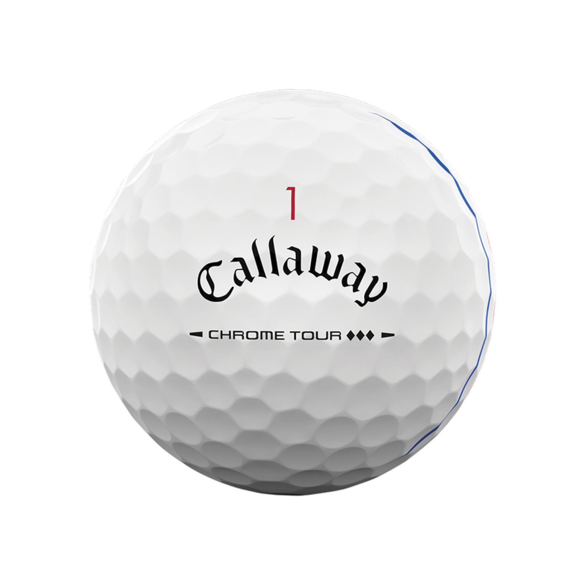 Callaway Chrome Tour Triple Diamond Triple Track Golf Balls - White