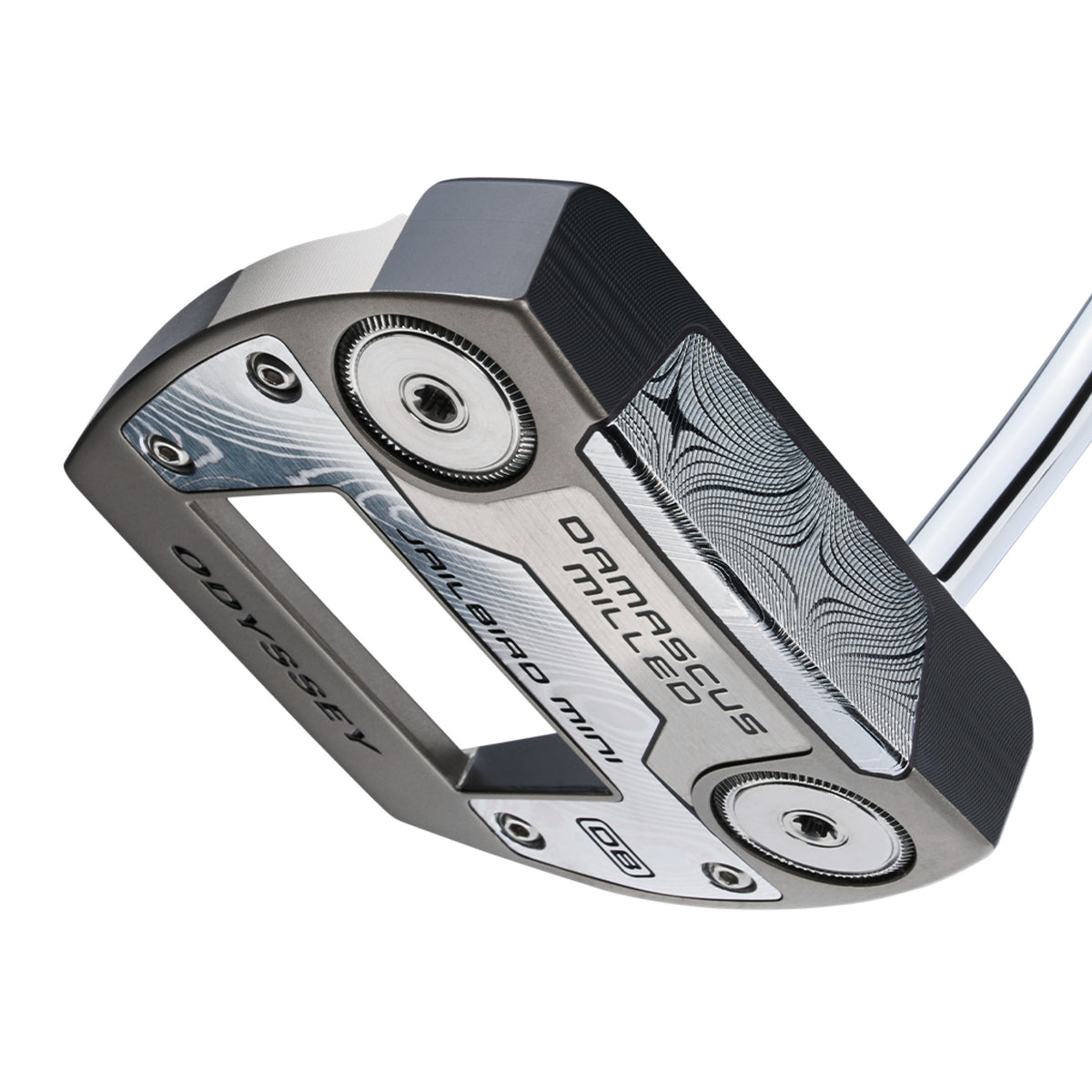 Odyssey Damascus Milled Jailbird Mini DB Golf Putter - Right Handed