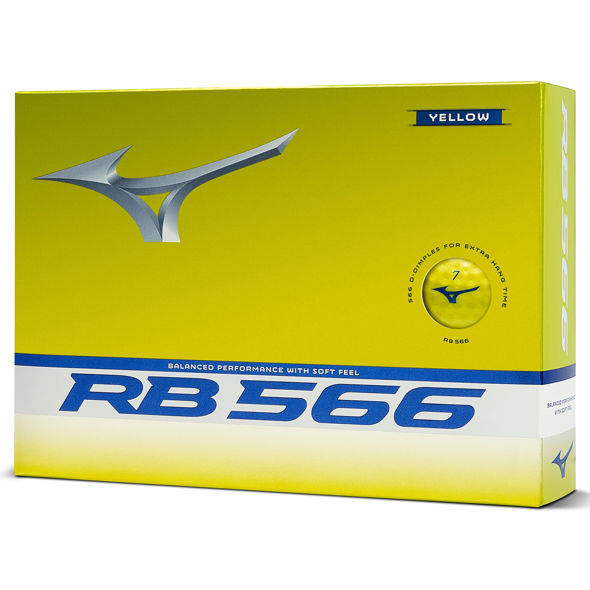 Mizuno RB 566 Golf Balls - Yellow