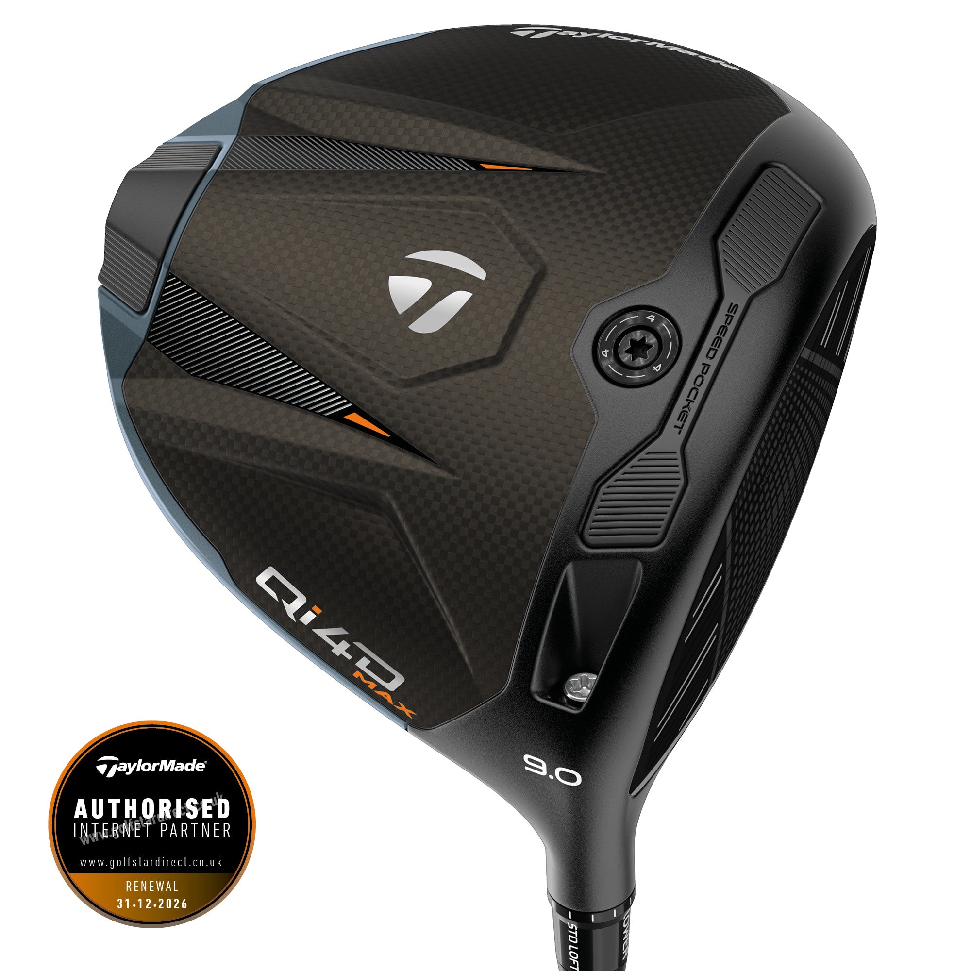 TaylorMade Qi4D Max Golf Driver - Custom Fit