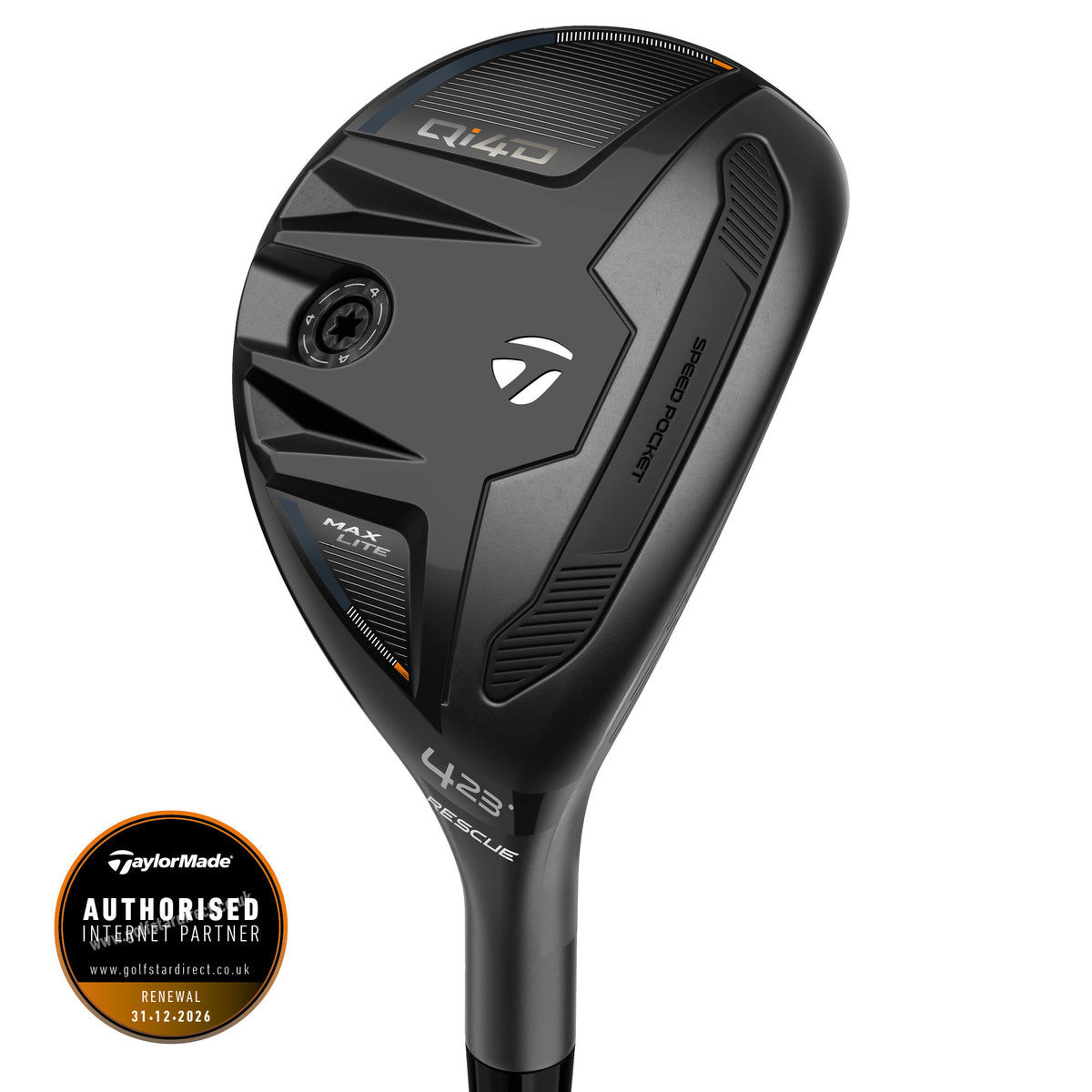 TaylorMade Qi4D Max Lite Golf Rescue - Right Handed