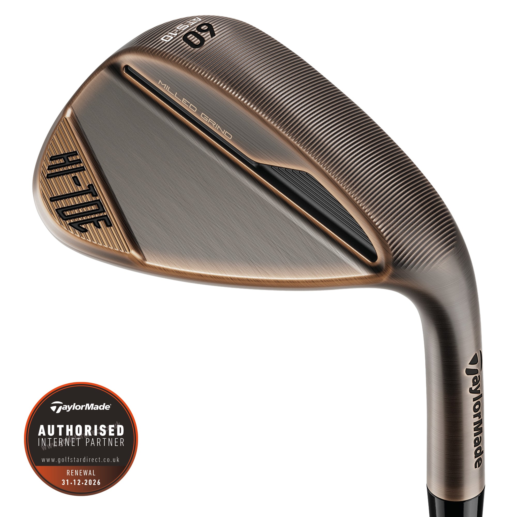 TaylorMade Hi Toe 4 Copper Golf Wedges - Right Handed