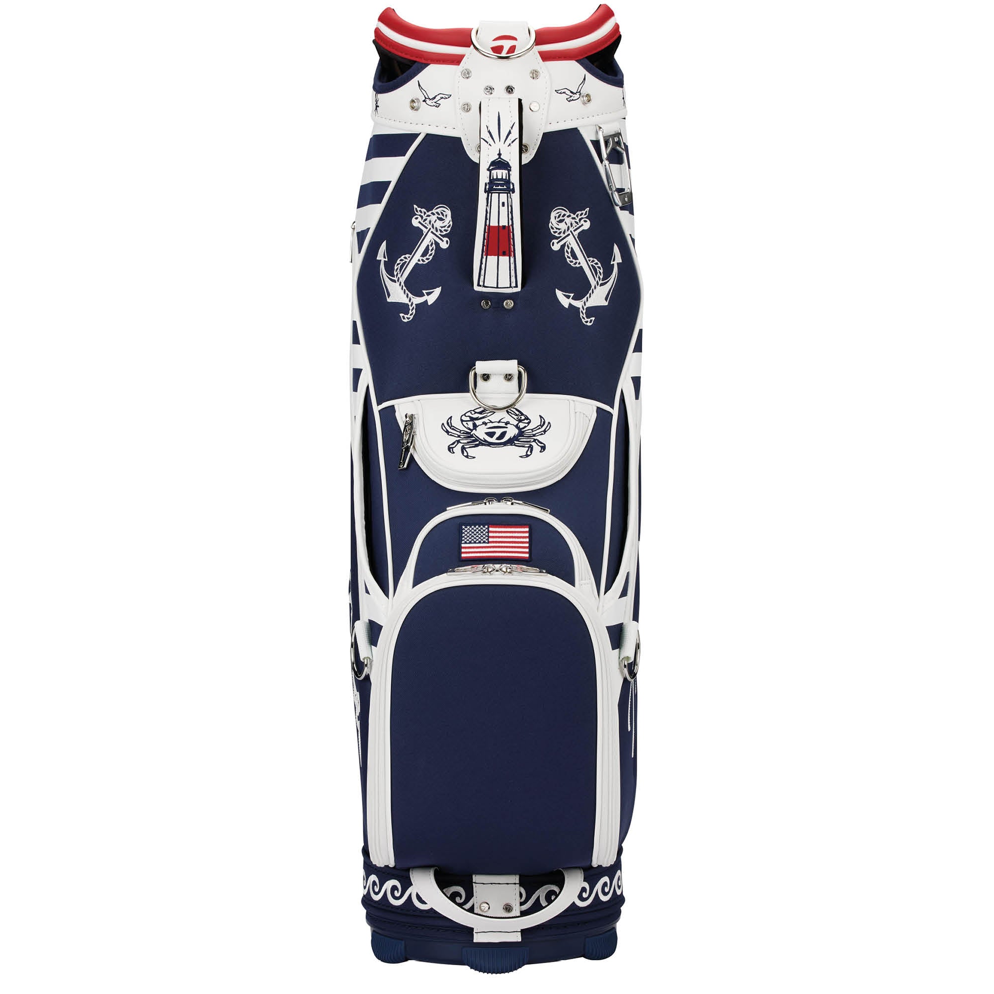 TaylorMade Limited Edition Summer Commerative Tour Staff Bag - Blue & White
