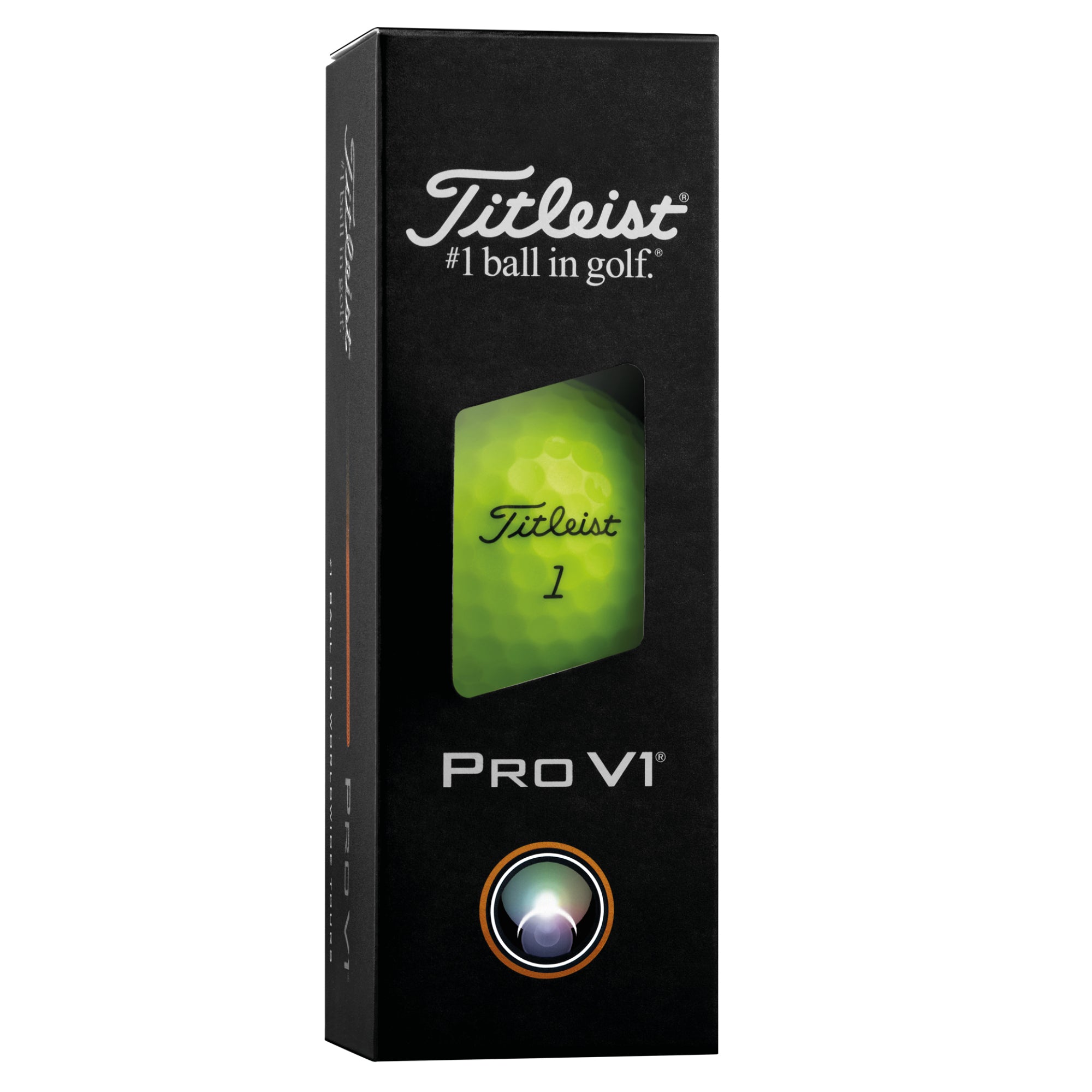 Titleist Pro V1 Golf Balls - Yellow