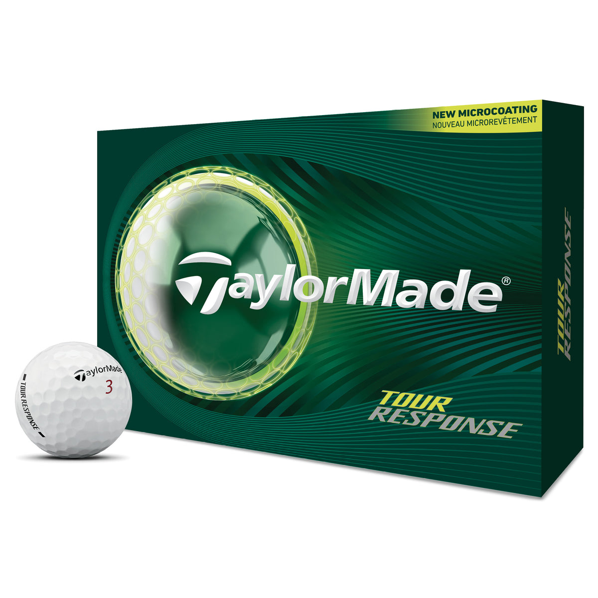 TaylorMade Tour Response Golf Balls - White