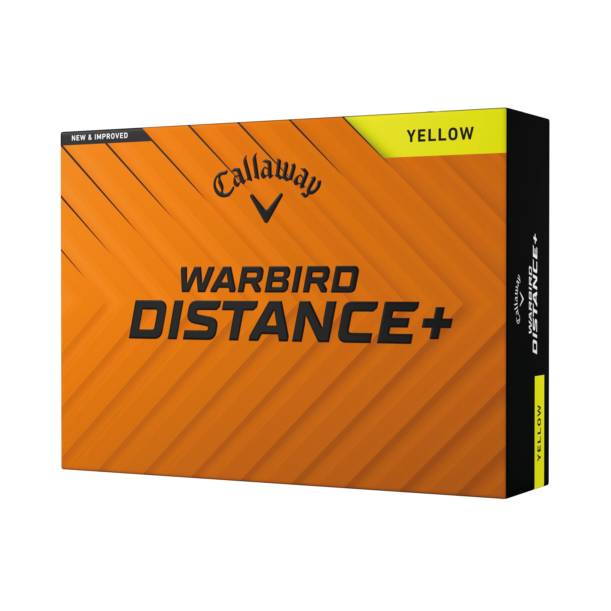 Callaway Warbird Distance+ Golf Balls - Yellow
