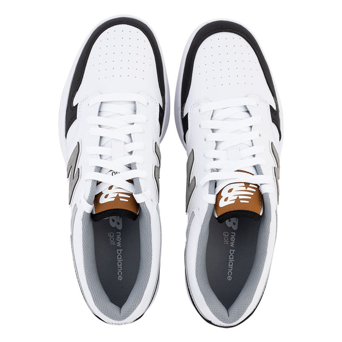 New Balance 480 Spikeless Golf Shoes - White & Black
