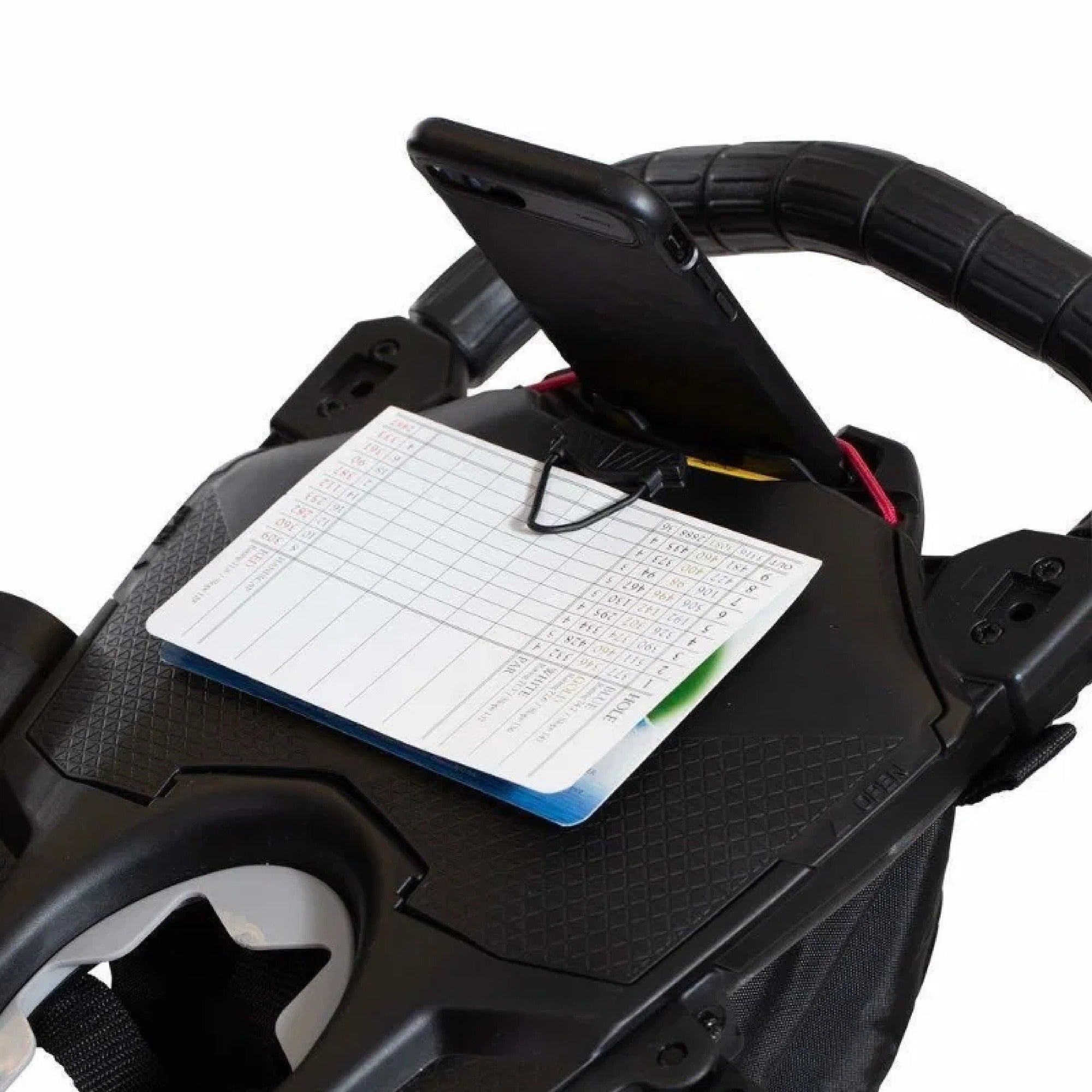 Bag Boy Nitron 3 Wheel Golf Push Trolley - Black & Red