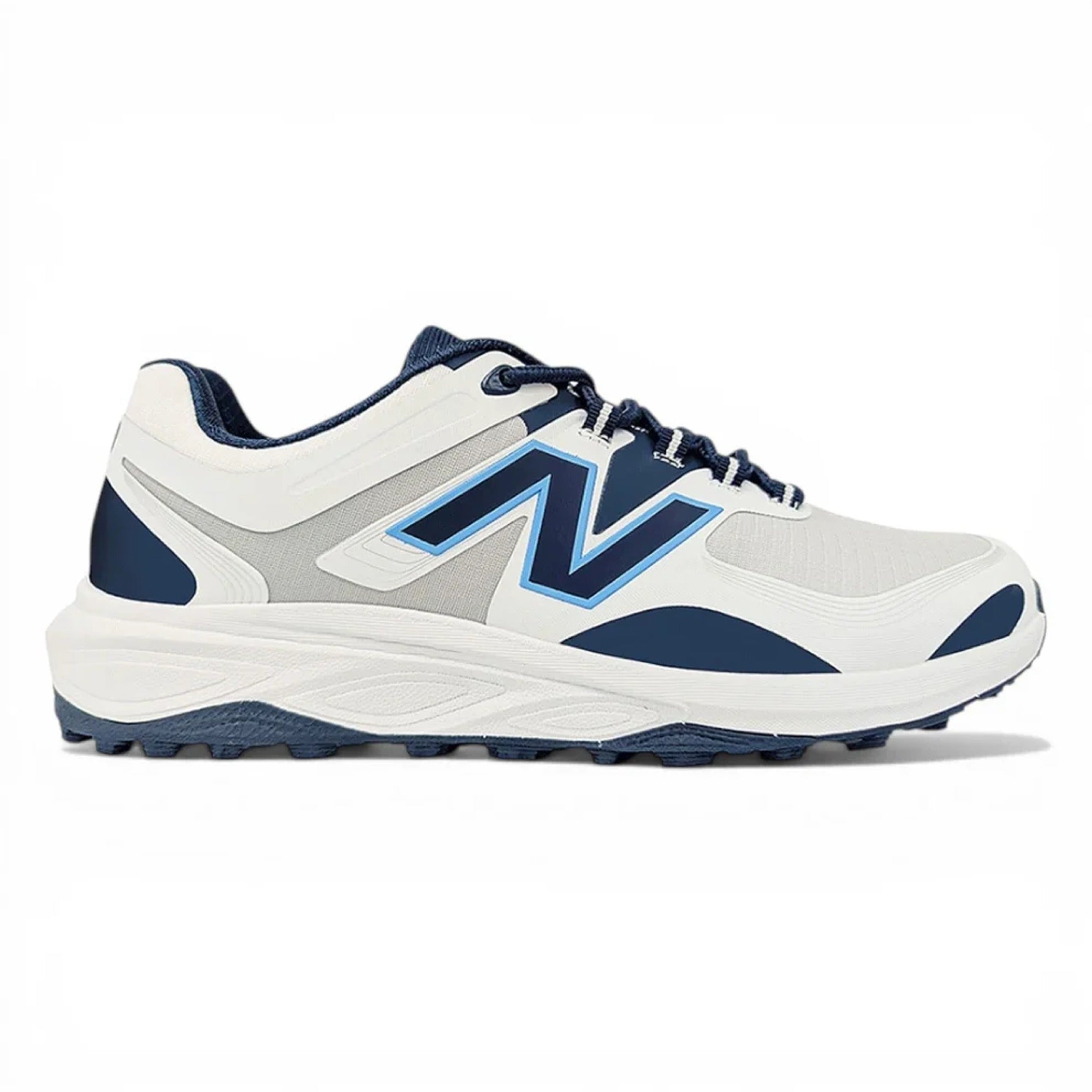 New Balance Fresh Foam Pace XT Spikeless Golf Shoes - White & Navy