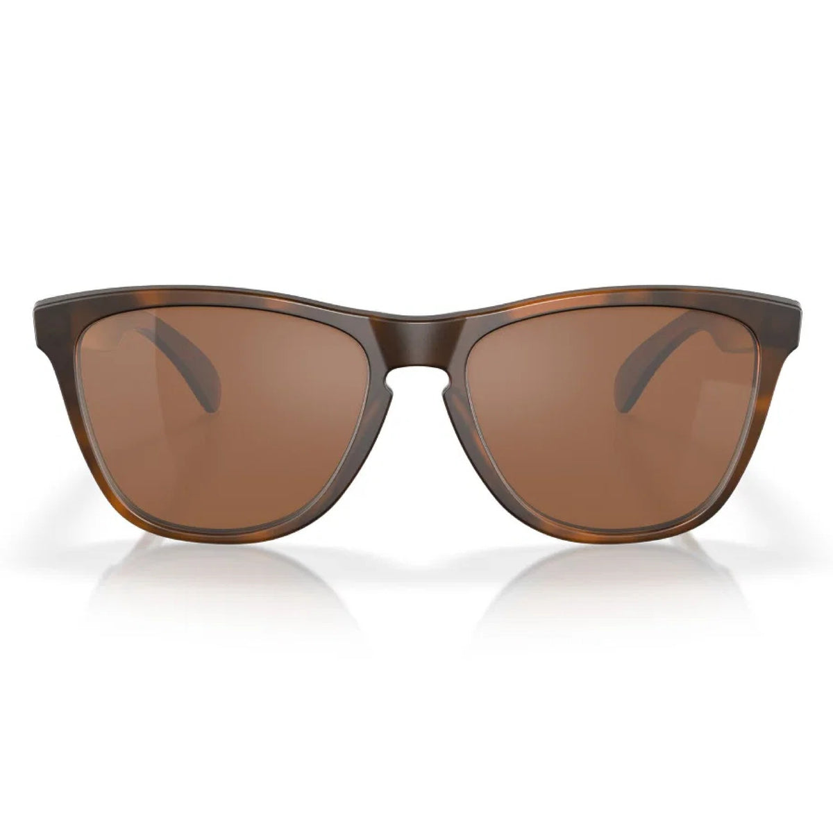 Oakley Frogskins Golf Sunglasses - Matte Brown Tortoise Frame with Prizm Tungsten Lenses