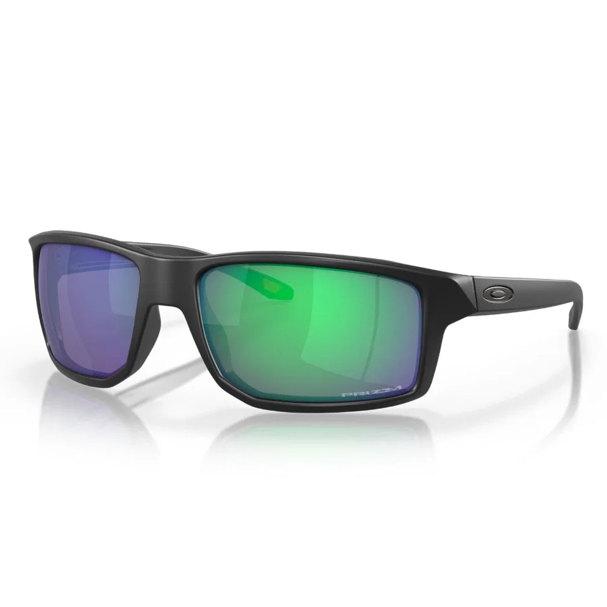 Oakley Gibston Golf Sunglasses - Matte Black Frame with Prizm Jade Len