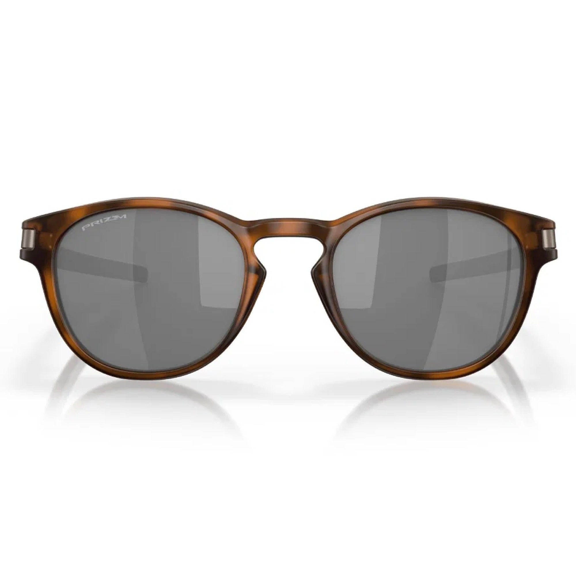 Oakley Latch Golf Sunglasses - Matte Brown Tortoise Frame with Prizm Black Lenses