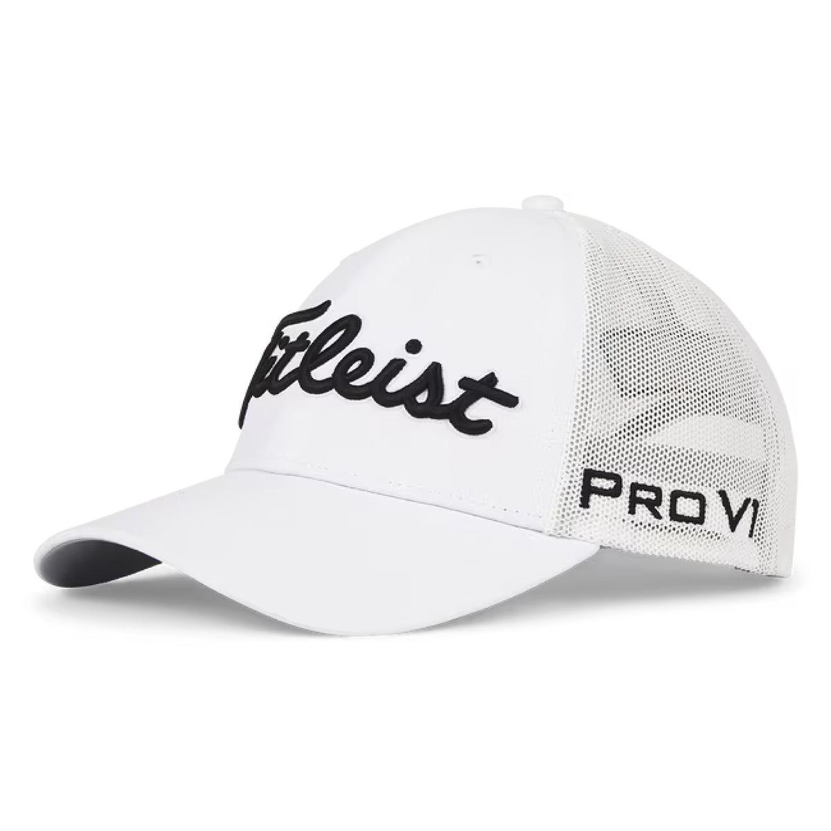 Titleist Tour Mesh Golf Cap - White & Black