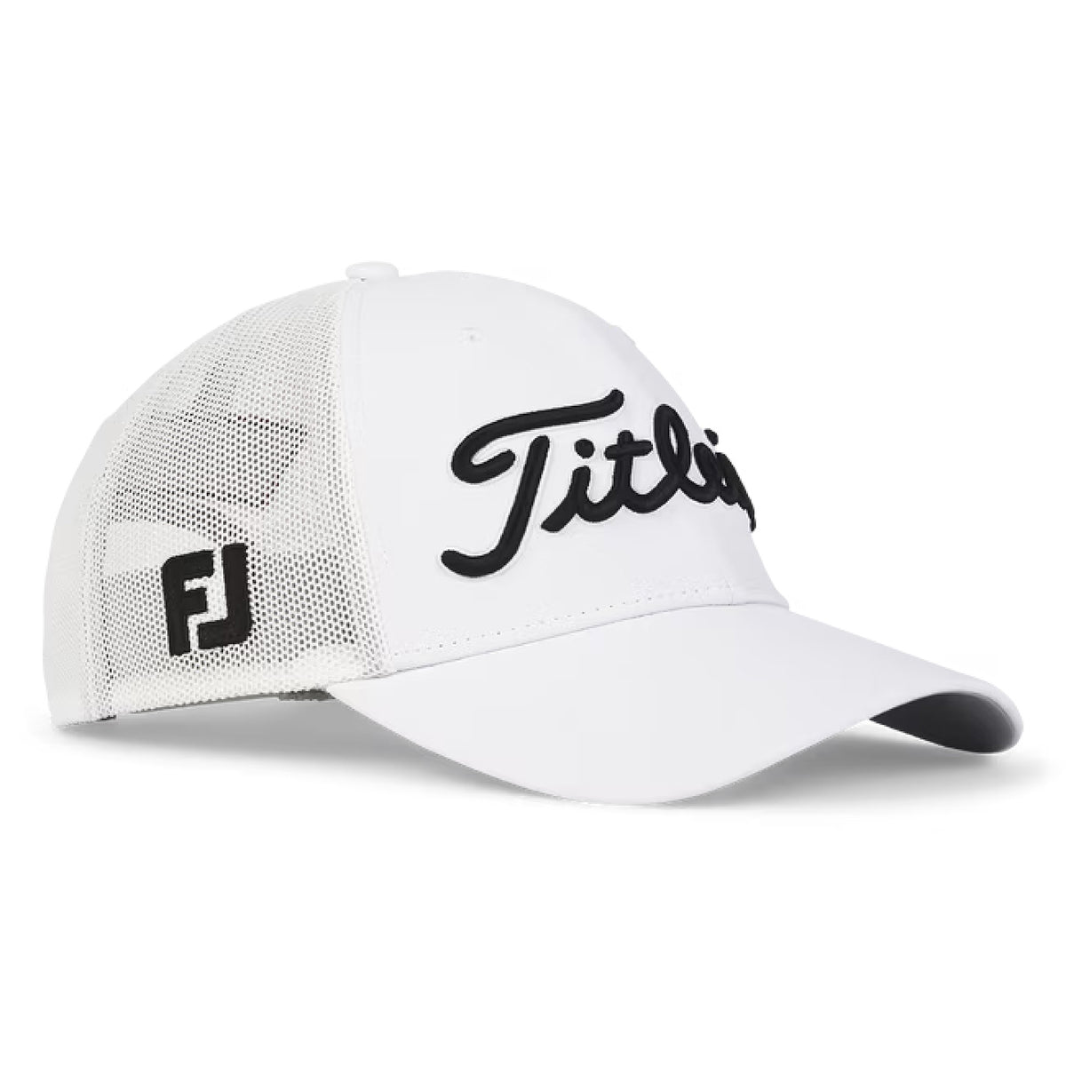 Titleist Tour Mesh Golf Cap - White & Black