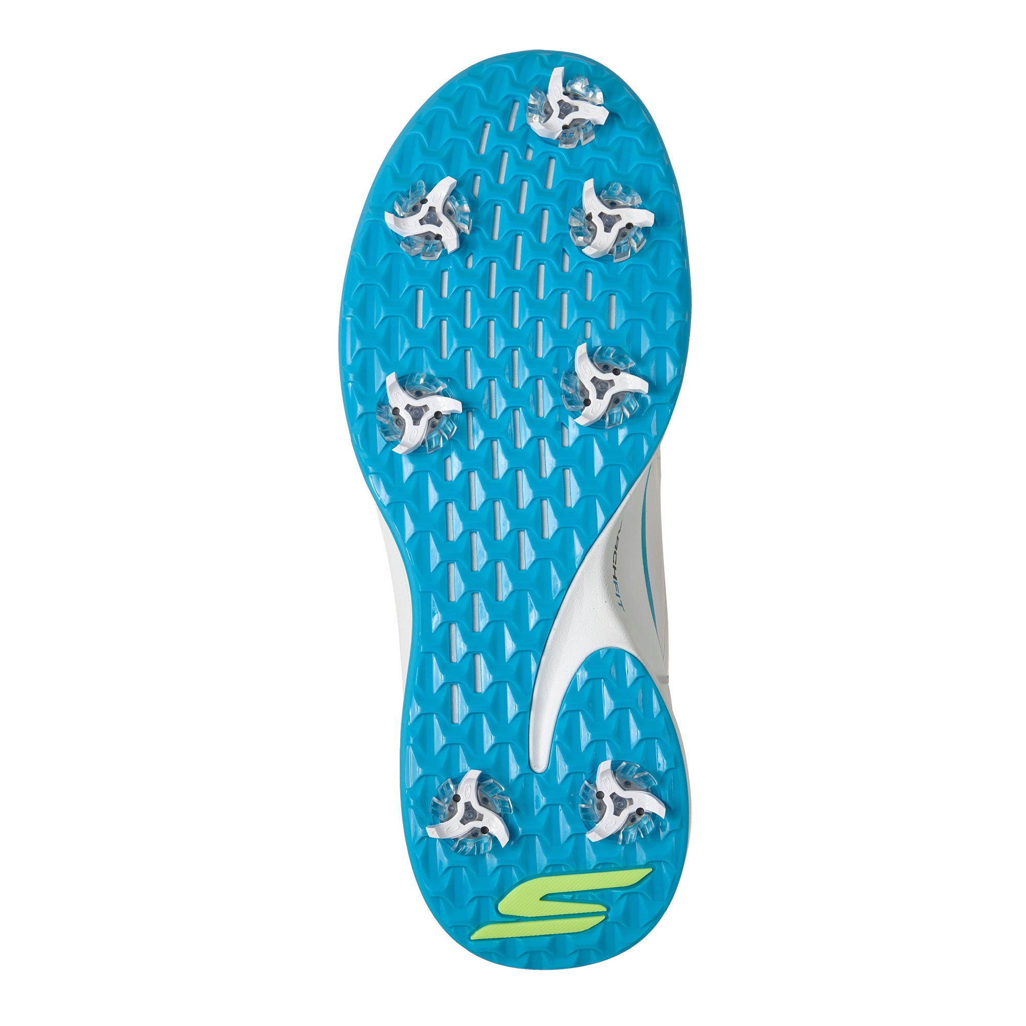 Skechers Men's Blade Tour Slip-Ins Spiked Golf Shoes - White, Black & Multi