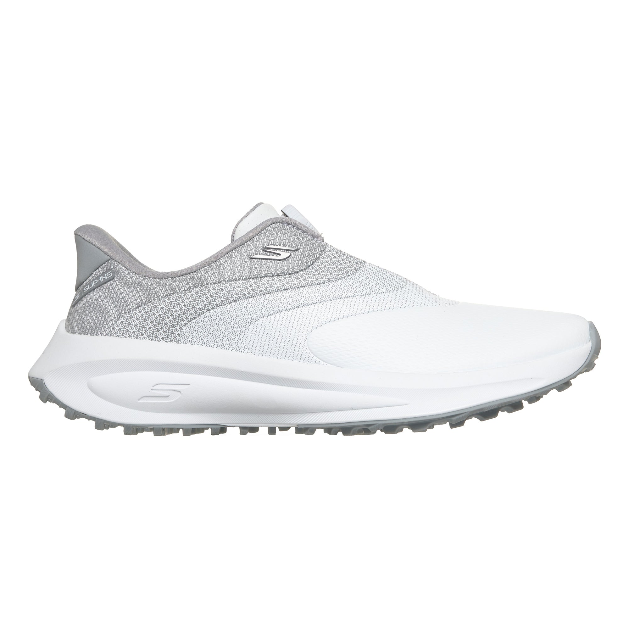 Skechers Men's Flow Twist-Fit Slip In Spikeless Golf Shoes - White
