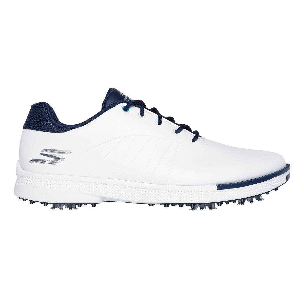 Skechers Men's Go Golf Tempo Spikeless Golf Shoes - White & Navy
