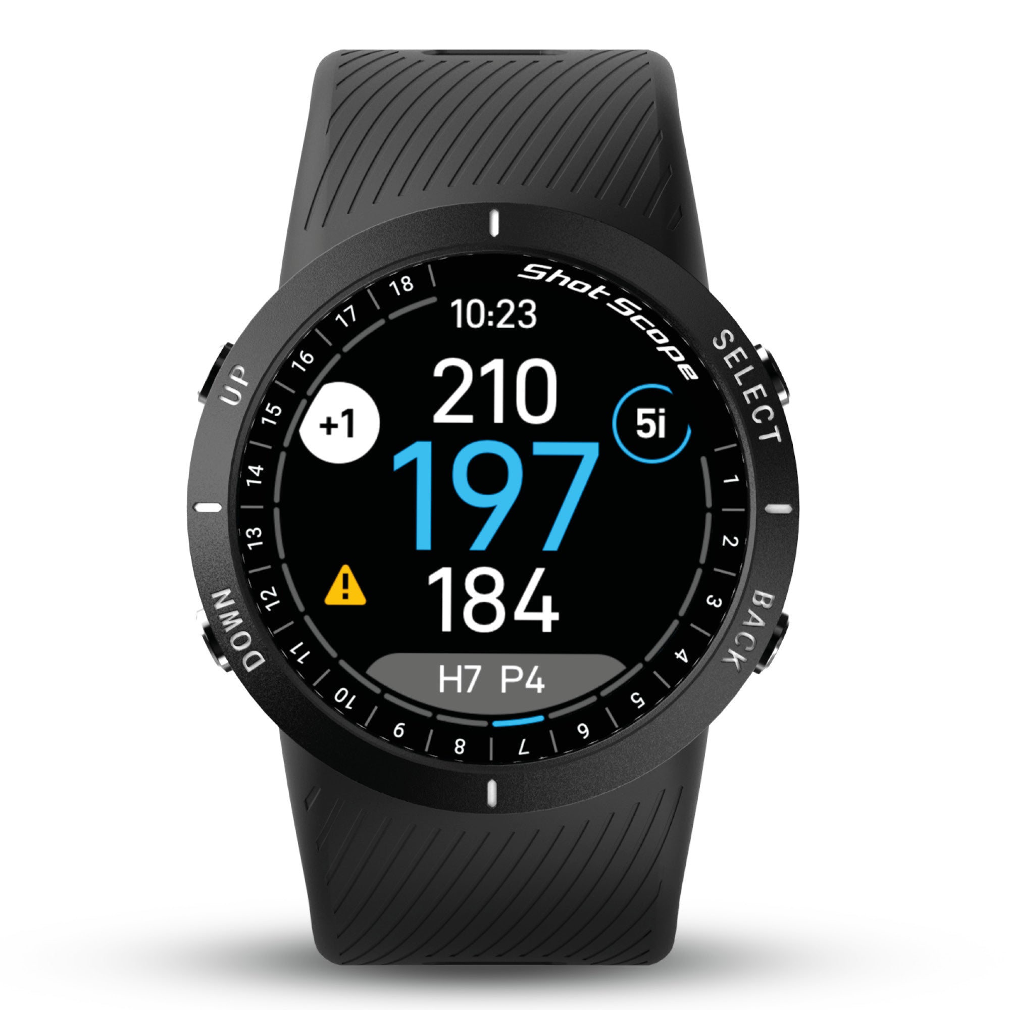 Shot Scope V5 GPS Watch - Black