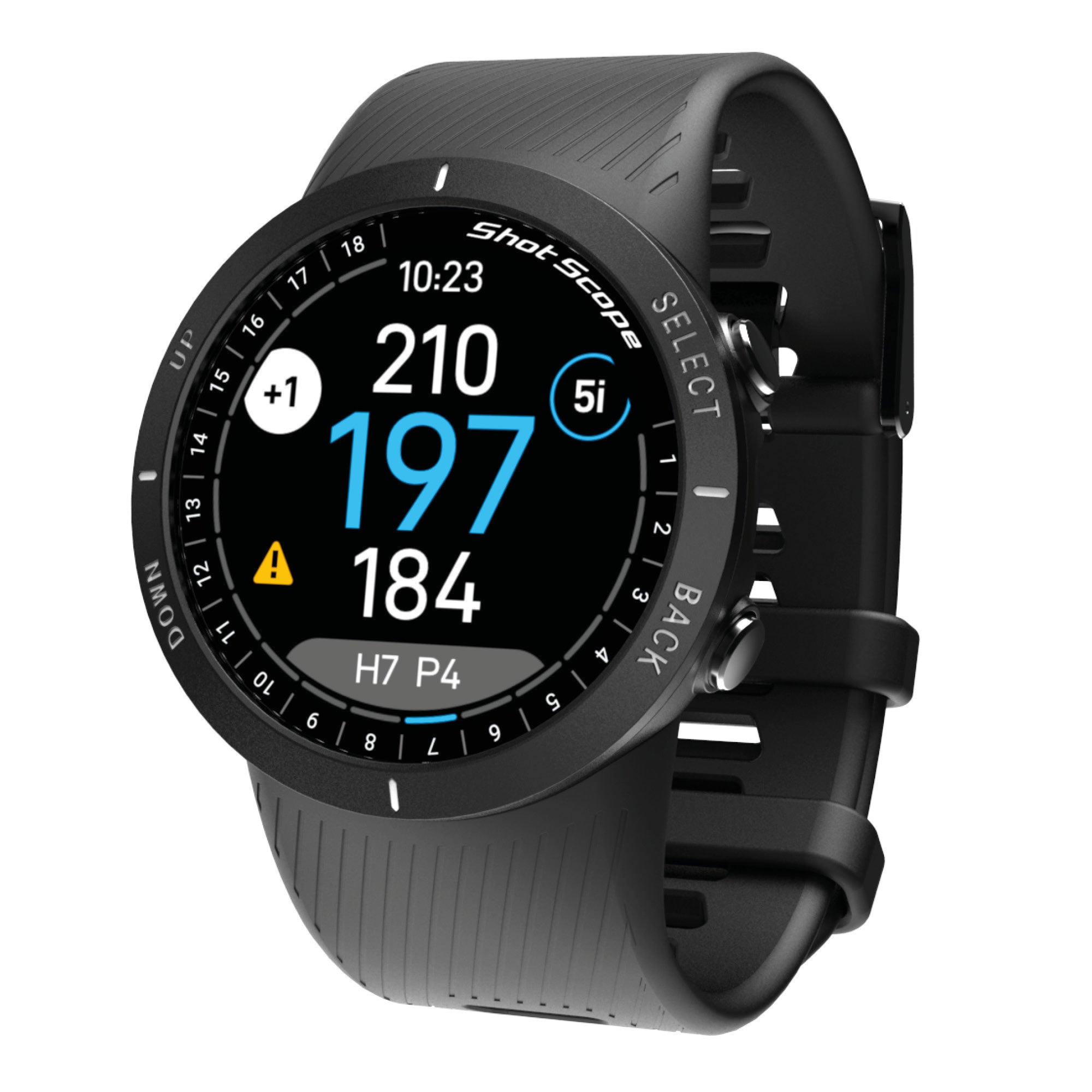 Shot Scope V5 GPS Watch - Black