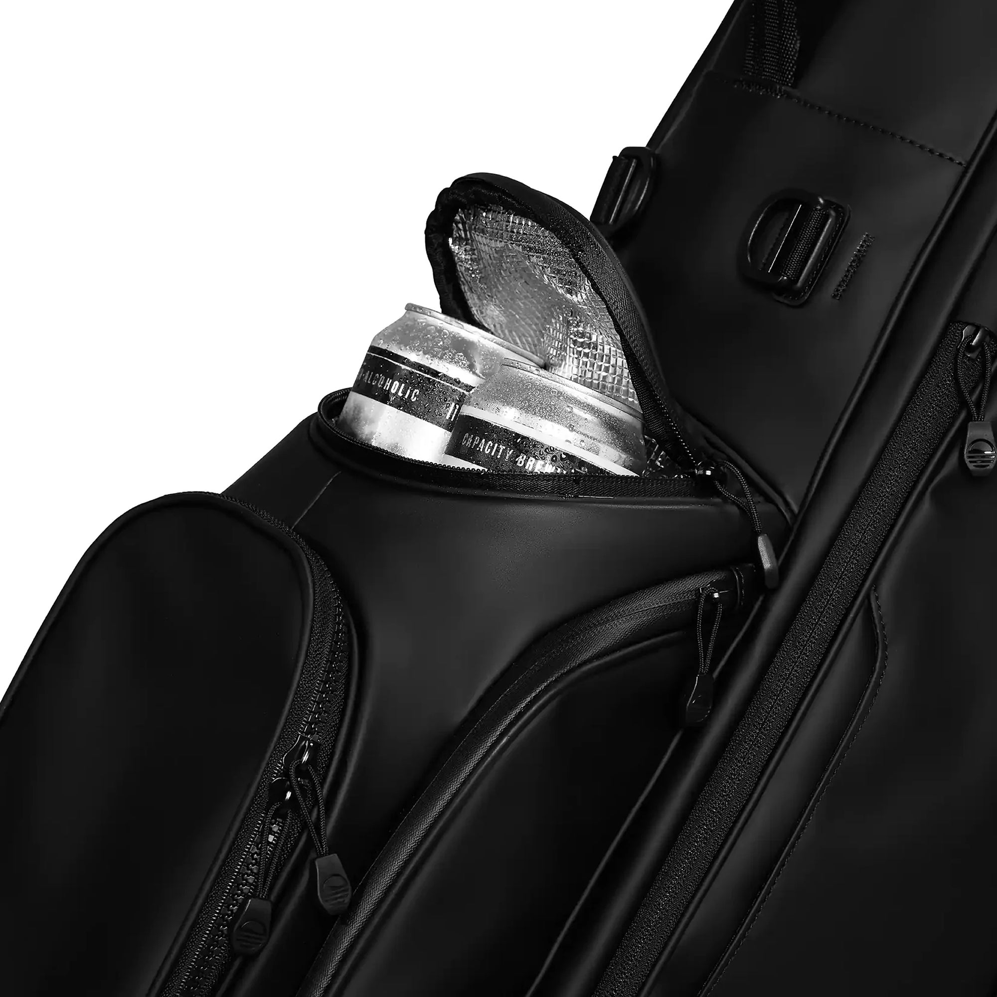 Sunday Golf S-Class Ryder Golf Stand Bag - Black