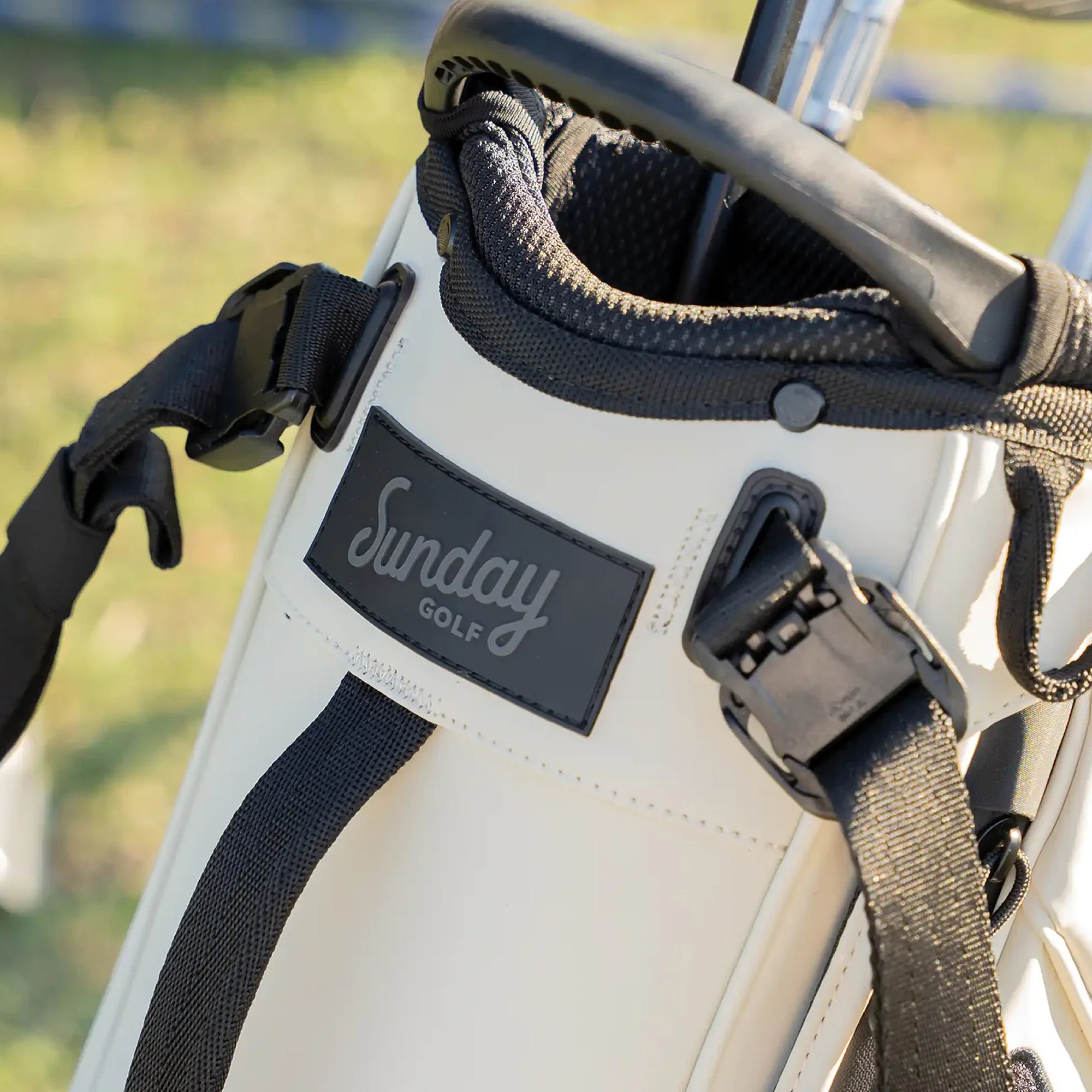 Sunday Golf S-Class Ryder Golf Stand Bag - Cream