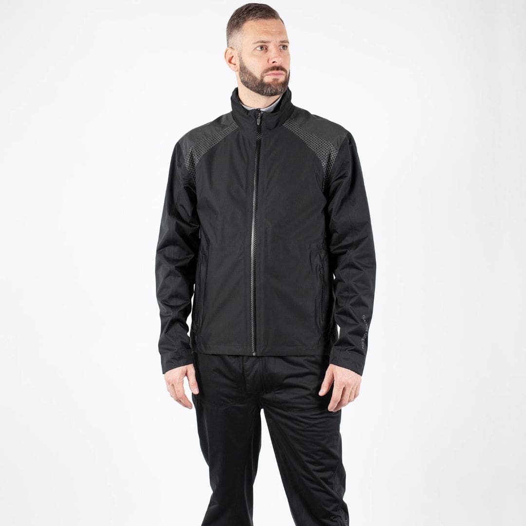Galvin Green Action Waterproof Golf Jacket (Black)