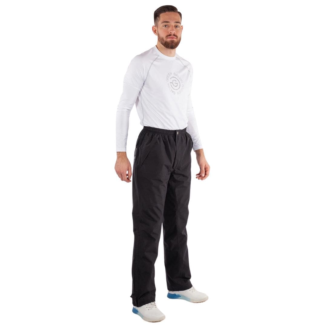 Galvin Green Andy Waterproof Golf Trousers (Black)