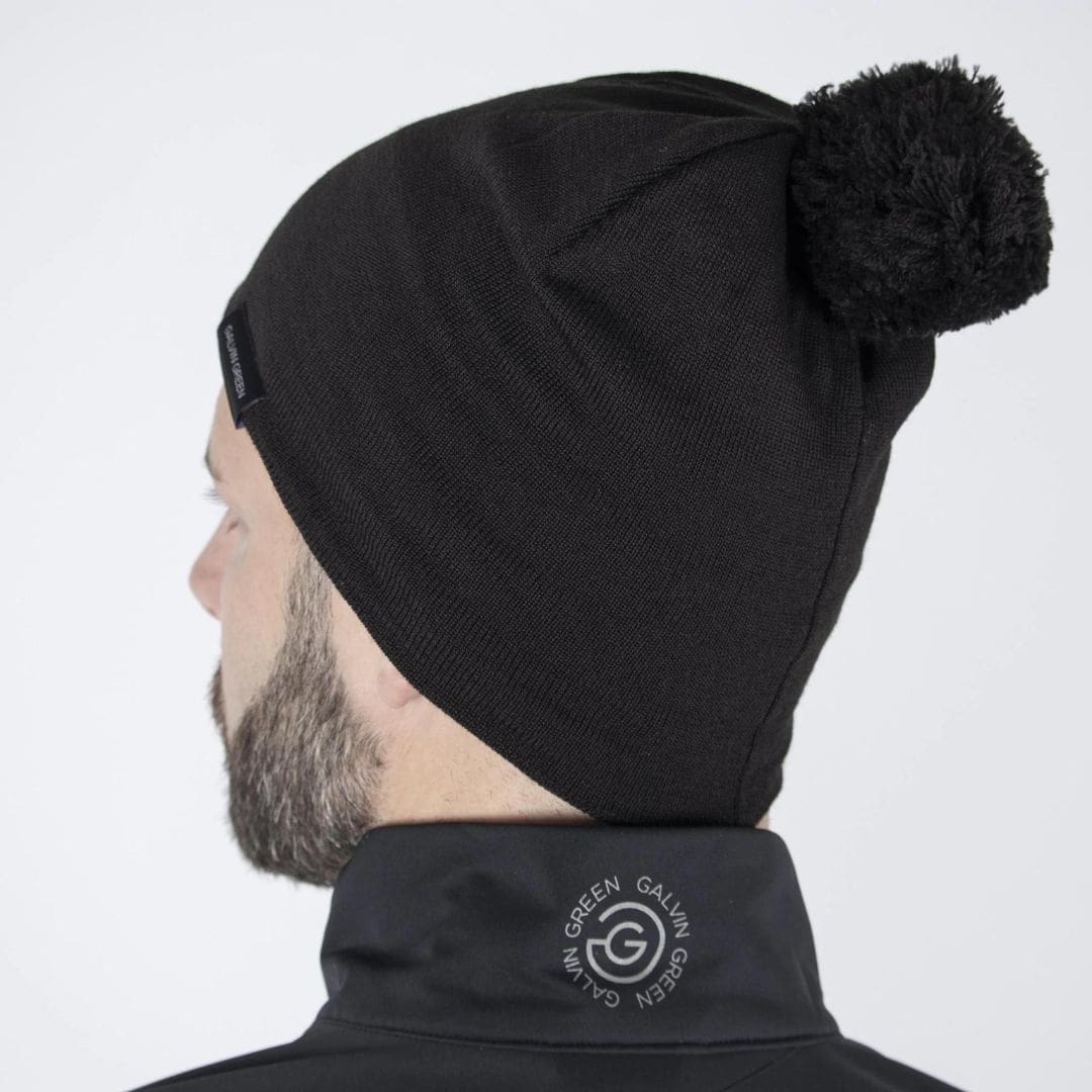 Galvin Green Lemmy Bobble Hat (Black)