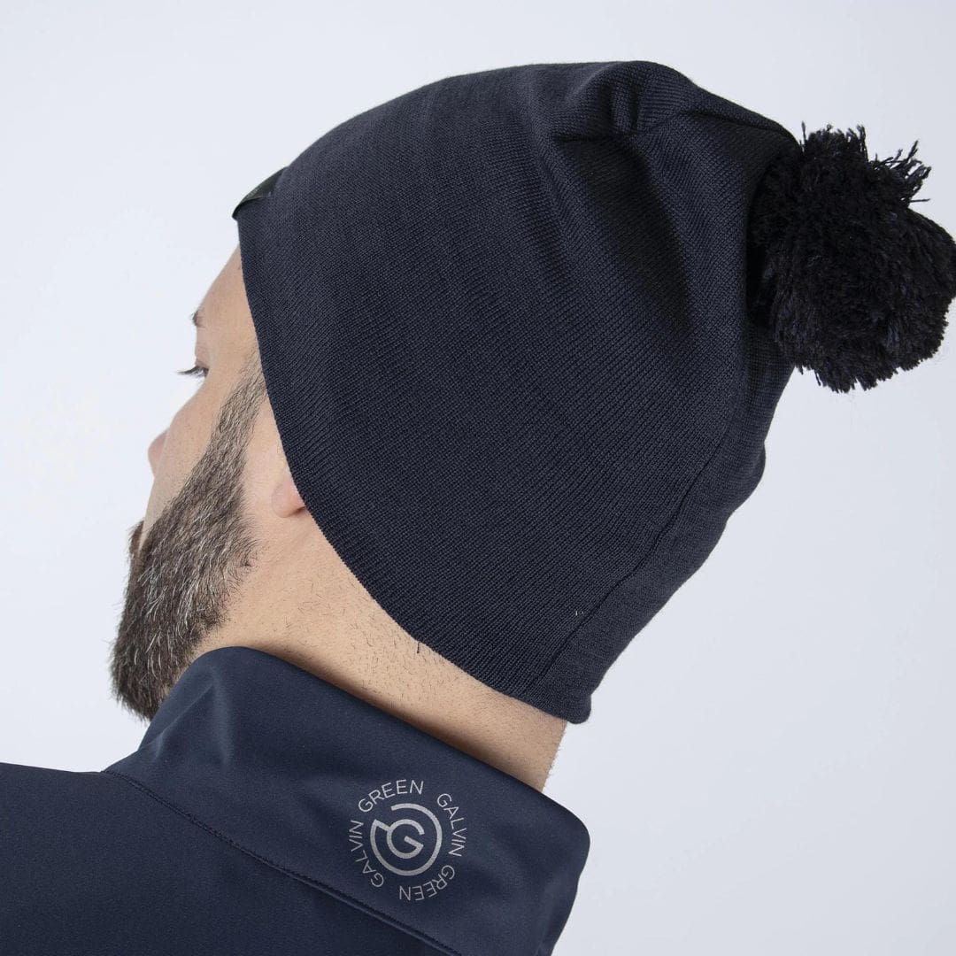 Galvin Green Lemmy Bobble Hat (Navy)