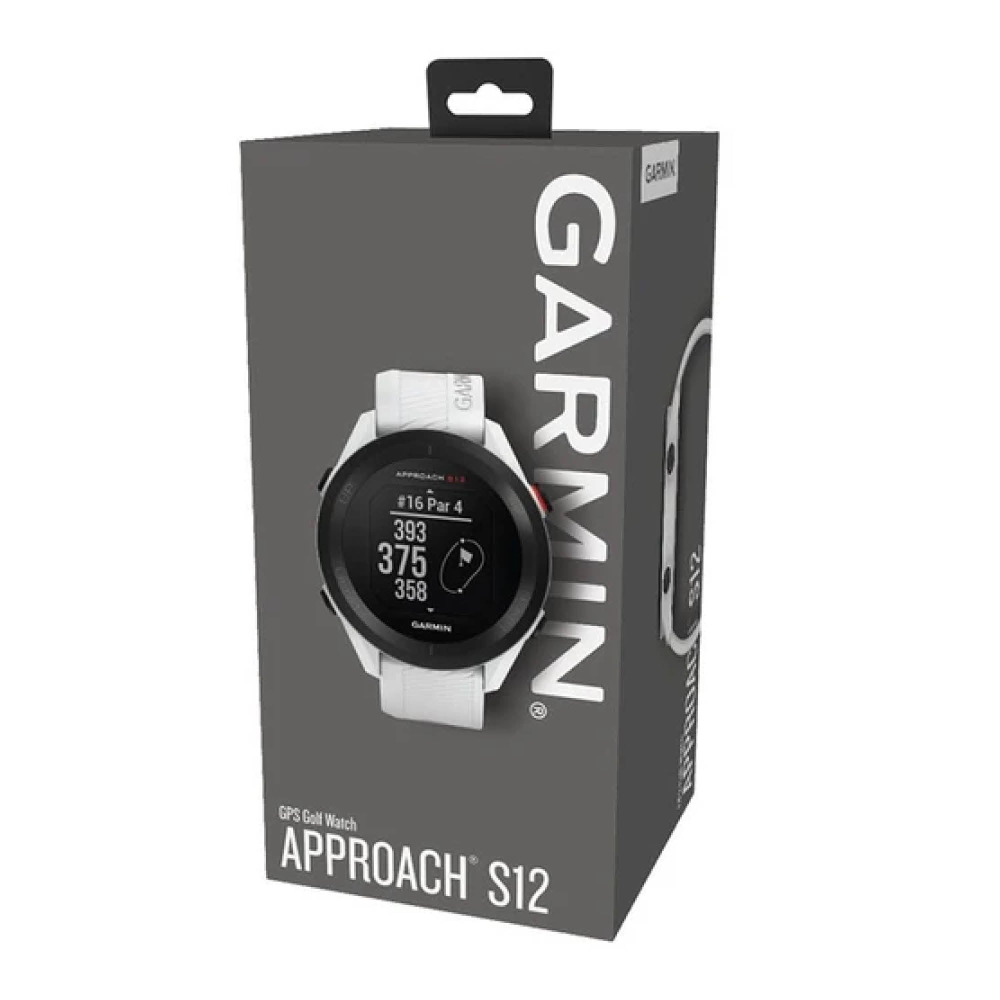 Garmin Approach S12 Golf GPS Watch - White
