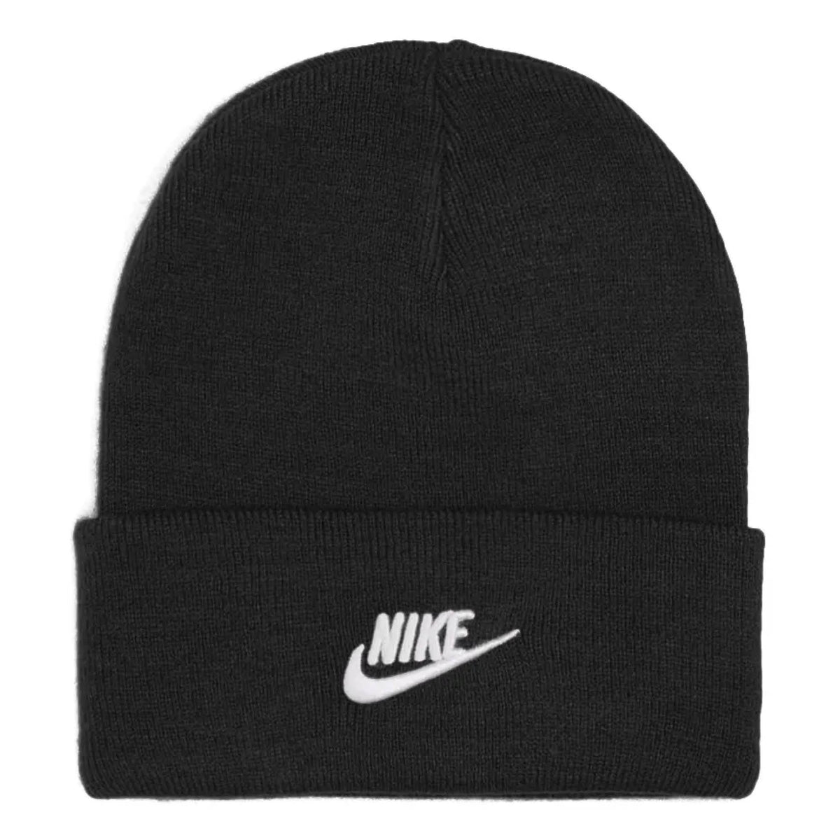 Nike Peak Futura Golf Beanie Hat - Black & White