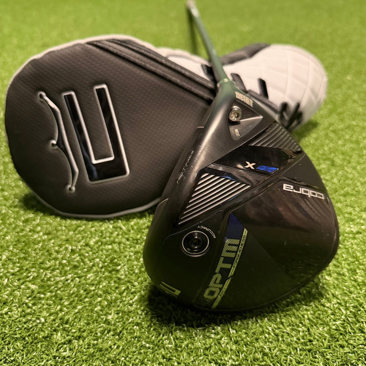 Cobra OTPM X Driver - 9 Degree - Project X Denali Frost Silver 60g X-Stiff 6.5 - Golf Pride Z-Cord