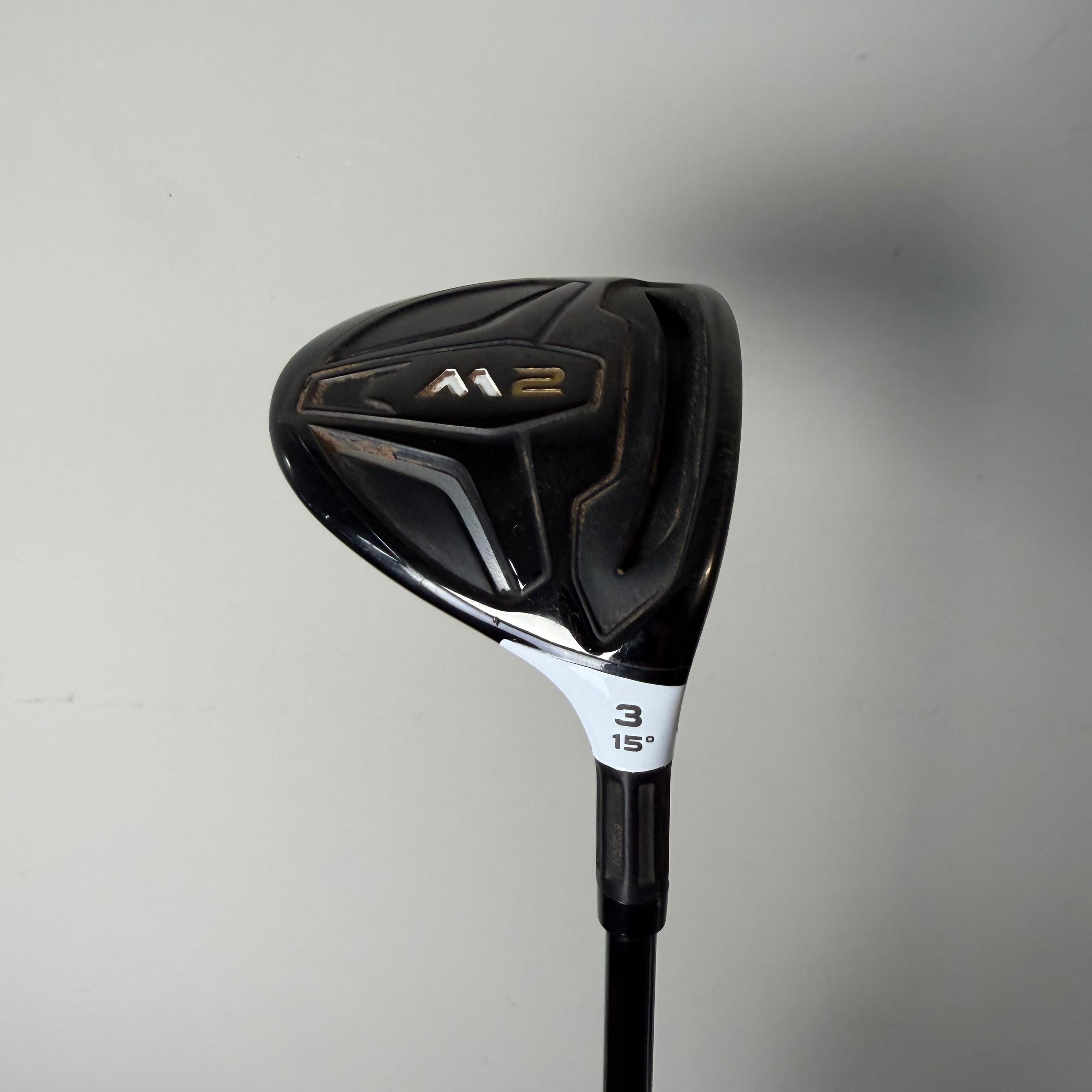 Taylormade M2 Fairway Wood - 15 Degree - Mitsubishi KuroKage 60g Regular Shaft - Golf Pride MCC+4 Grey Midsize Grip