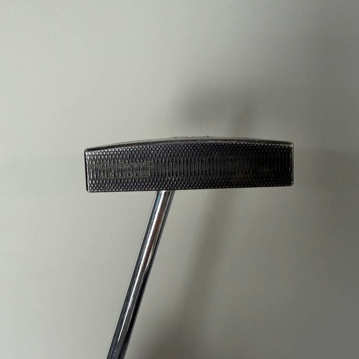 Scotty Cameron Select Golo 5s Putter - Scotty Cameron Steel Shaft - Superstroke Pistol Tour White Blue & Orange Grip