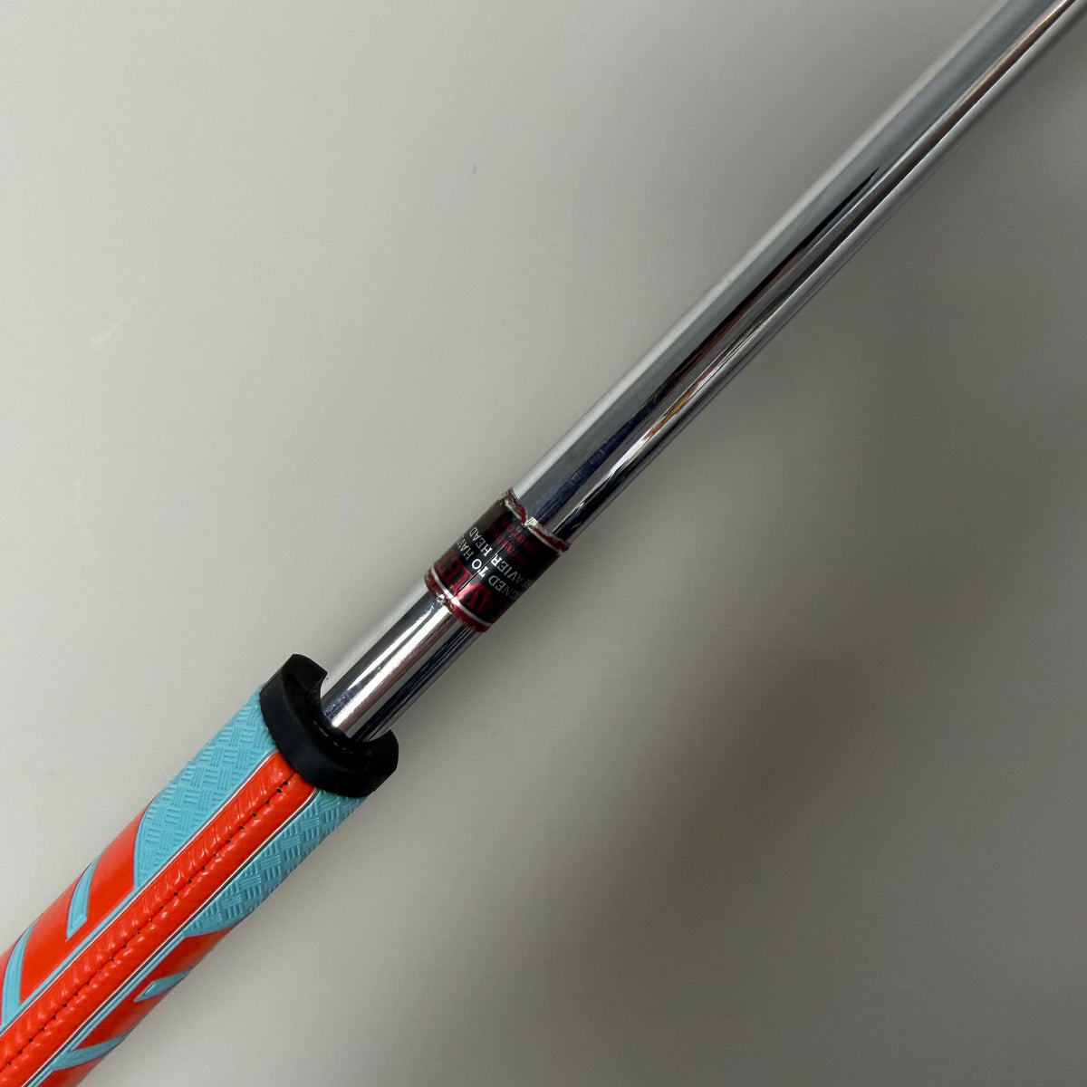 Scotty Cameron Select Golo 5s Putter - Scotty Cameron Steel Shaft - Superstroke Pistol Tour White Blue & Orange Grip
