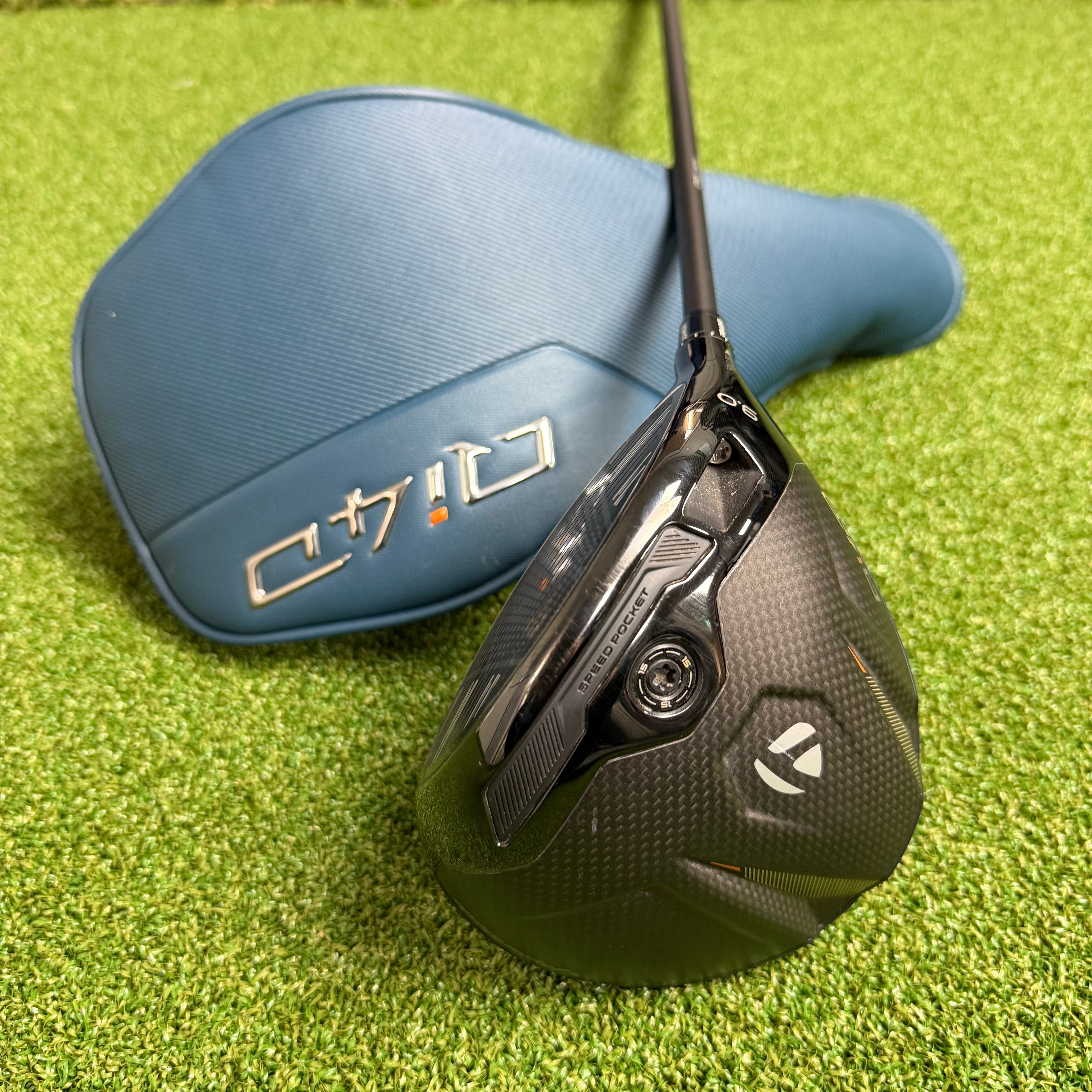 Taylormade Qi4D LS Driver - 9 Degree - Mitsubishi Reax Blue 60 Stiff Shaft - Golf Pride Z Grip