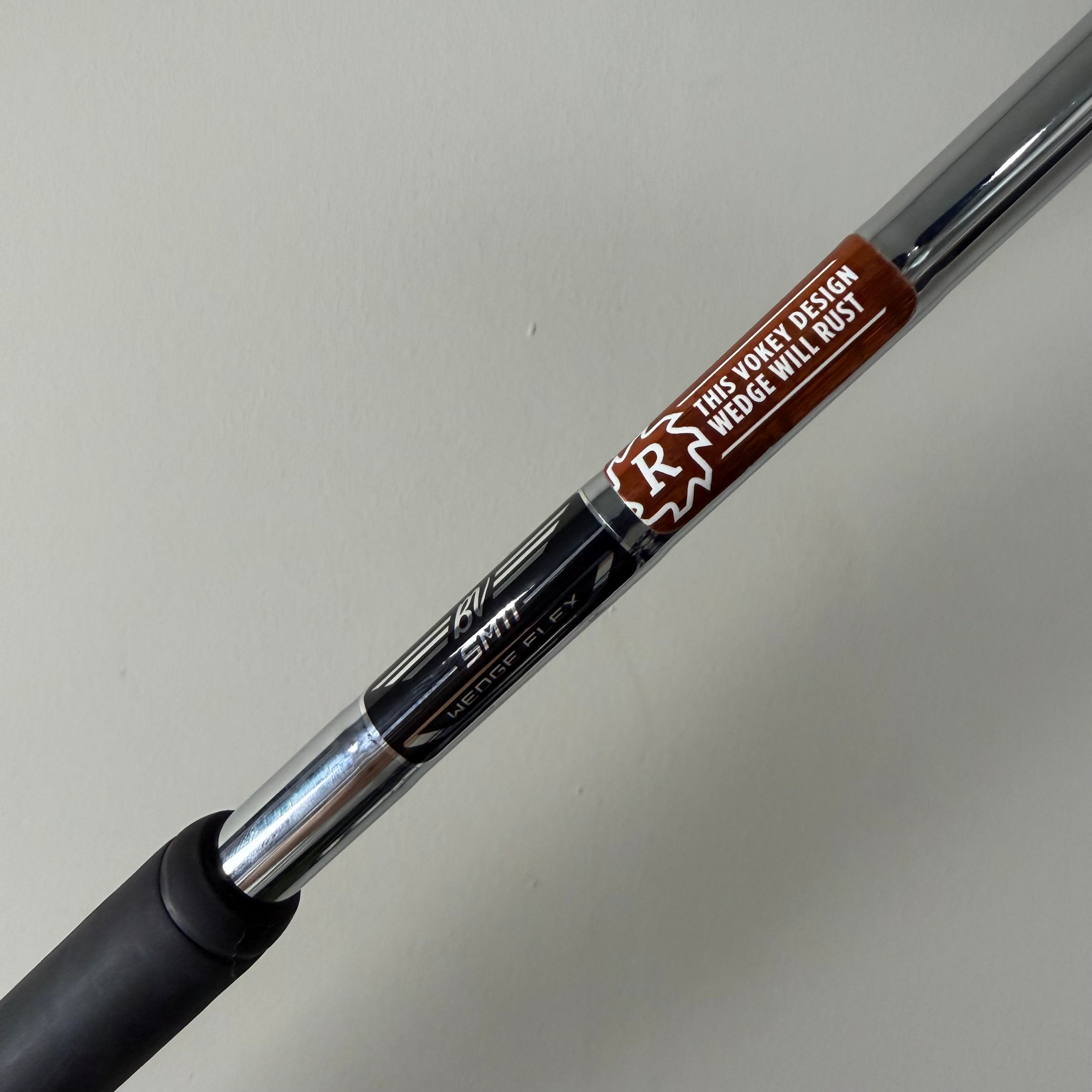 Titleist Vokey SM11 Black Wedge - 58º/08º M Grind - Vokey Wedge Shaft - Iomic Sticky Black Grip